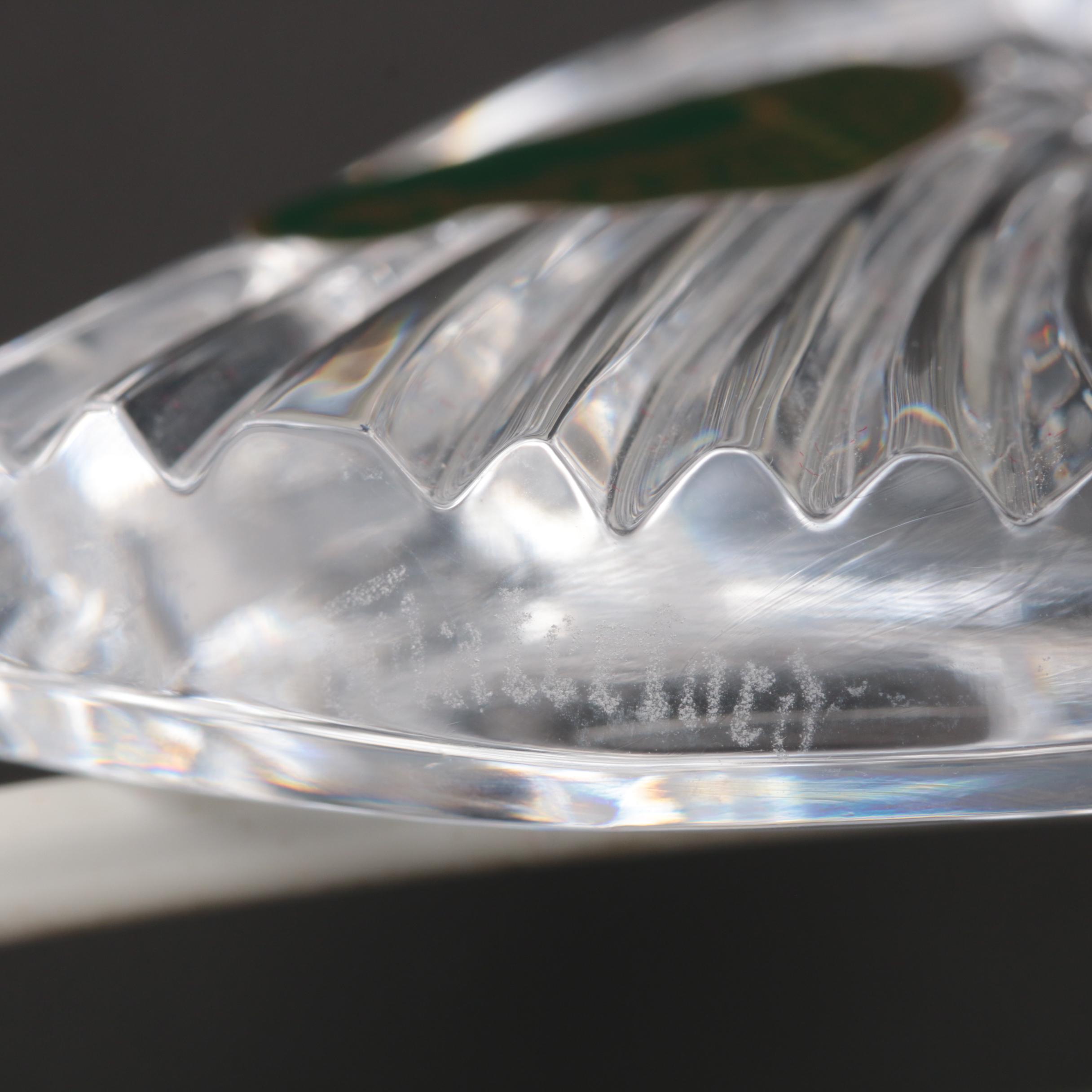 Waterford "Lismore" and "Angel" Collection Crystal Ornaments