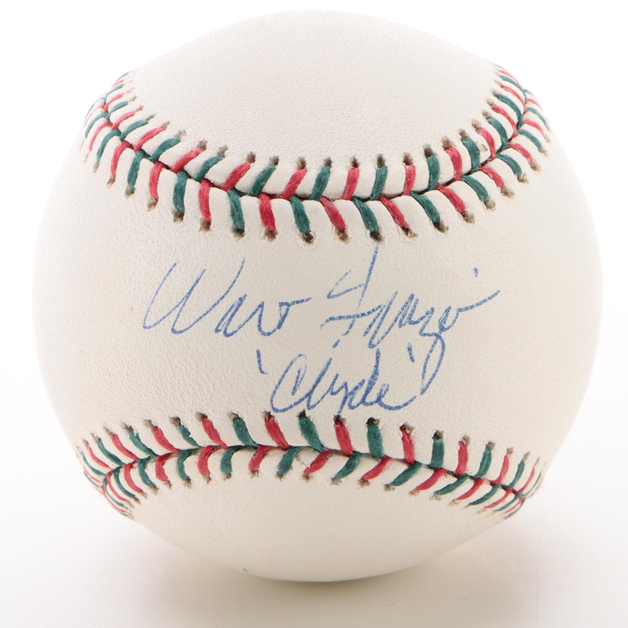 Walt Frazier "Clyde" Signed Rawlings "Steiner Sports Memorabilia" Baseball  COA