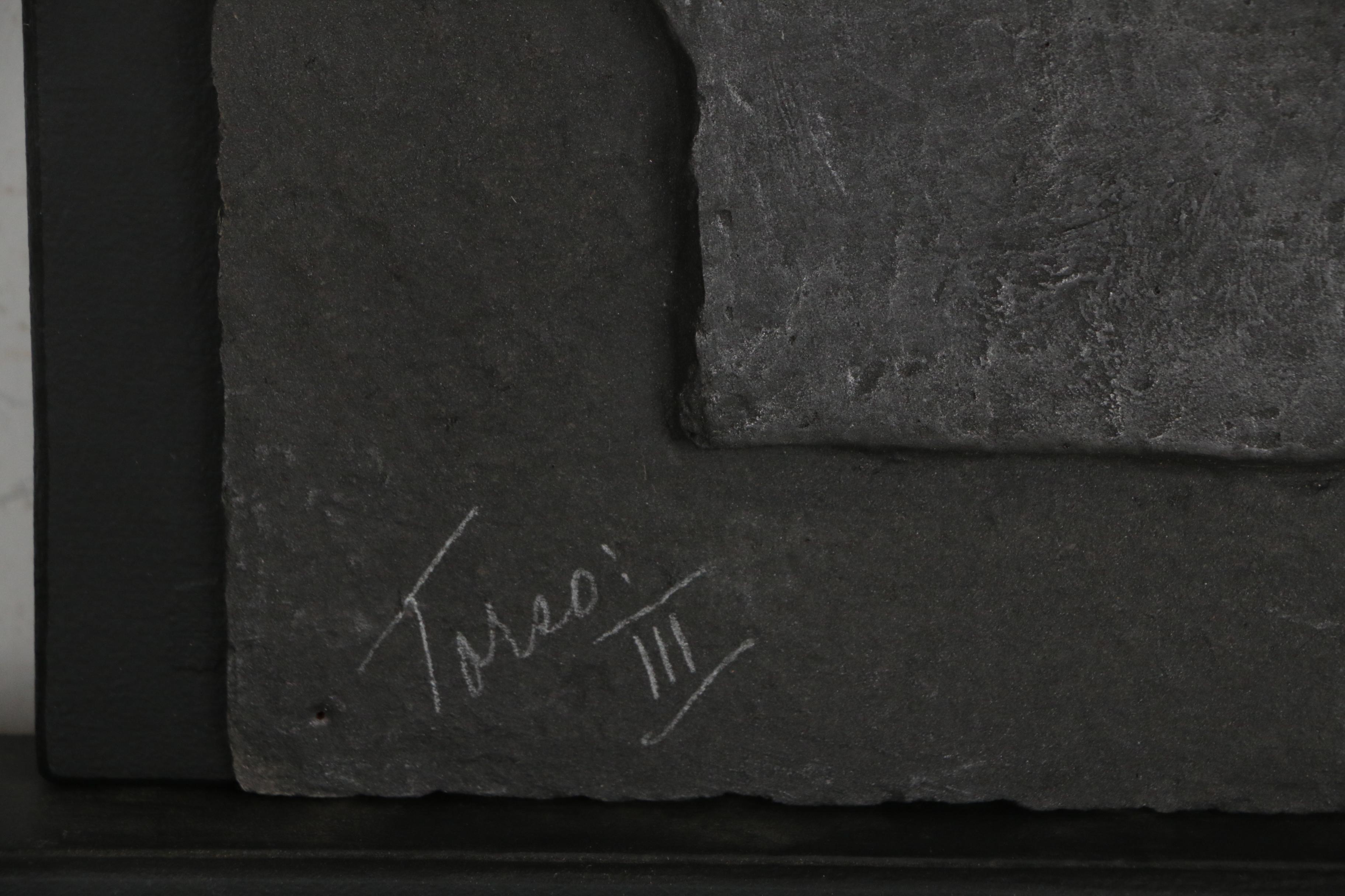 John Tuska Figural Cast Paper Relief Sculptures