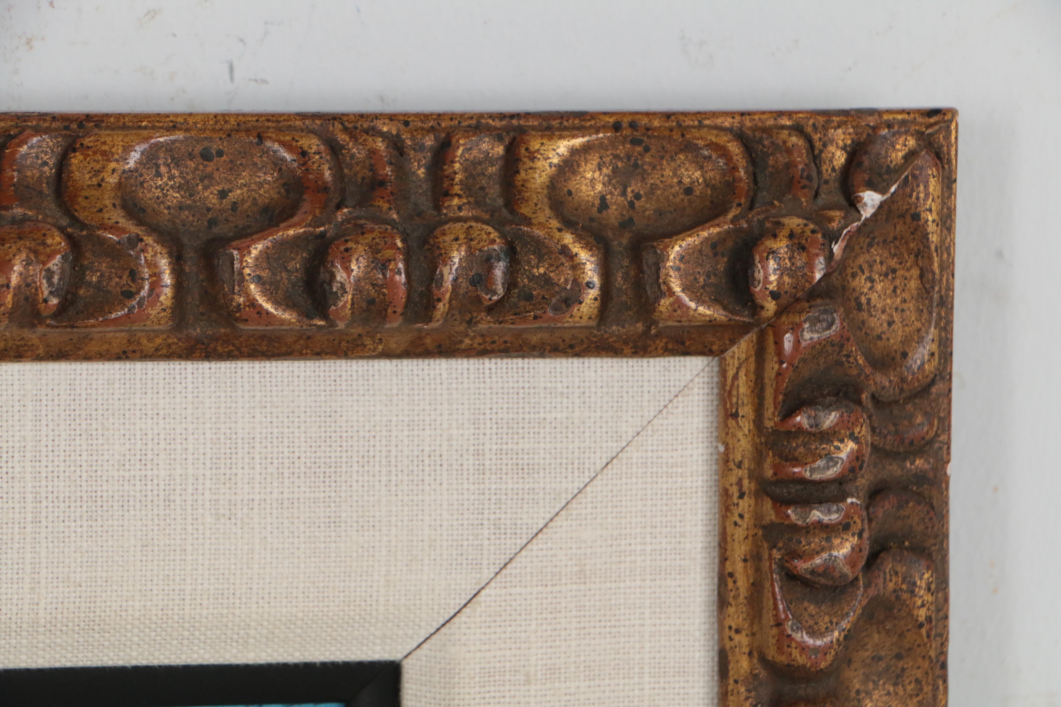 Jose Antonio Velasquez Oil Painting, 1971