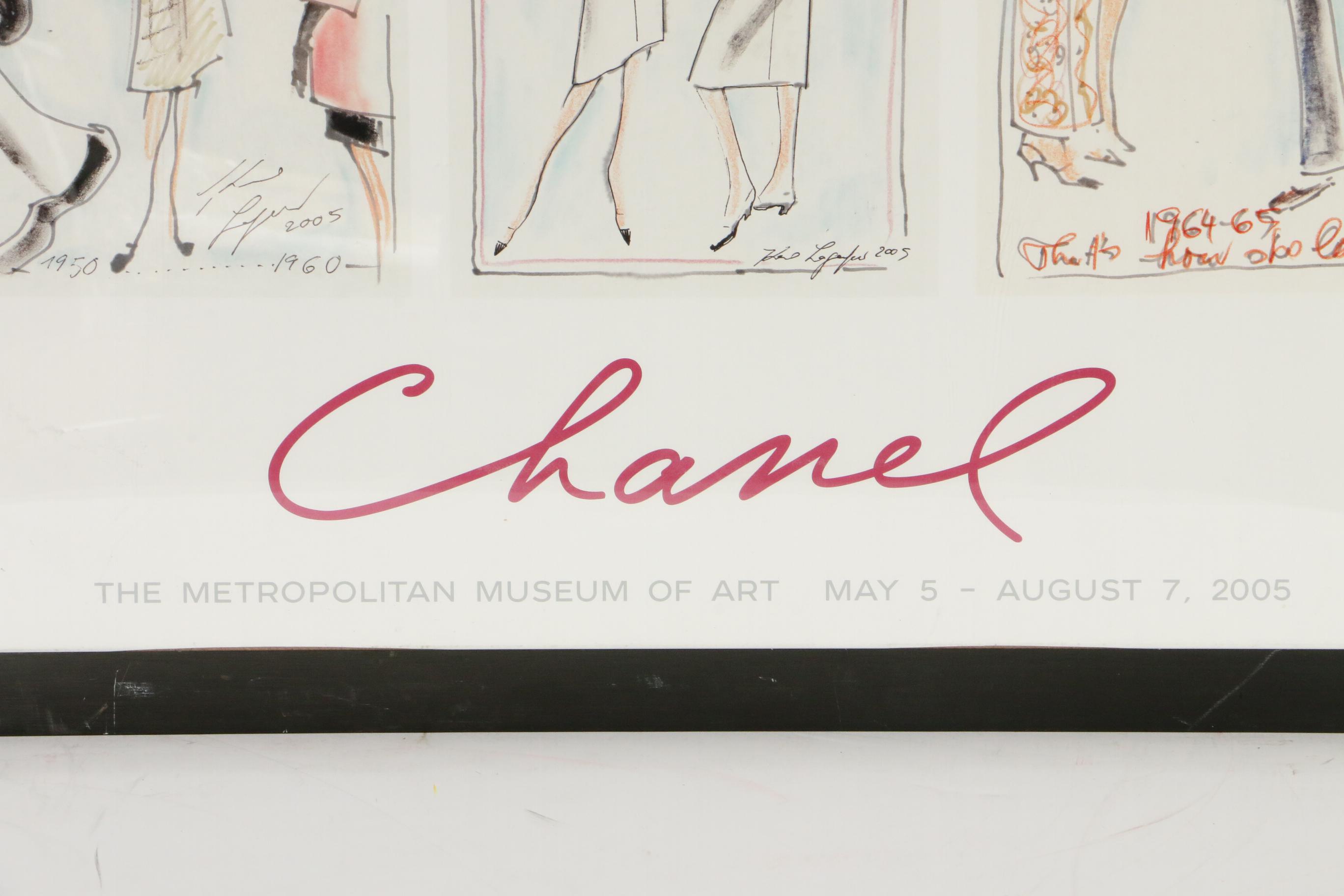 The Metropolitan Museum of Art Coco Chanel Exhibition Poster, 2005