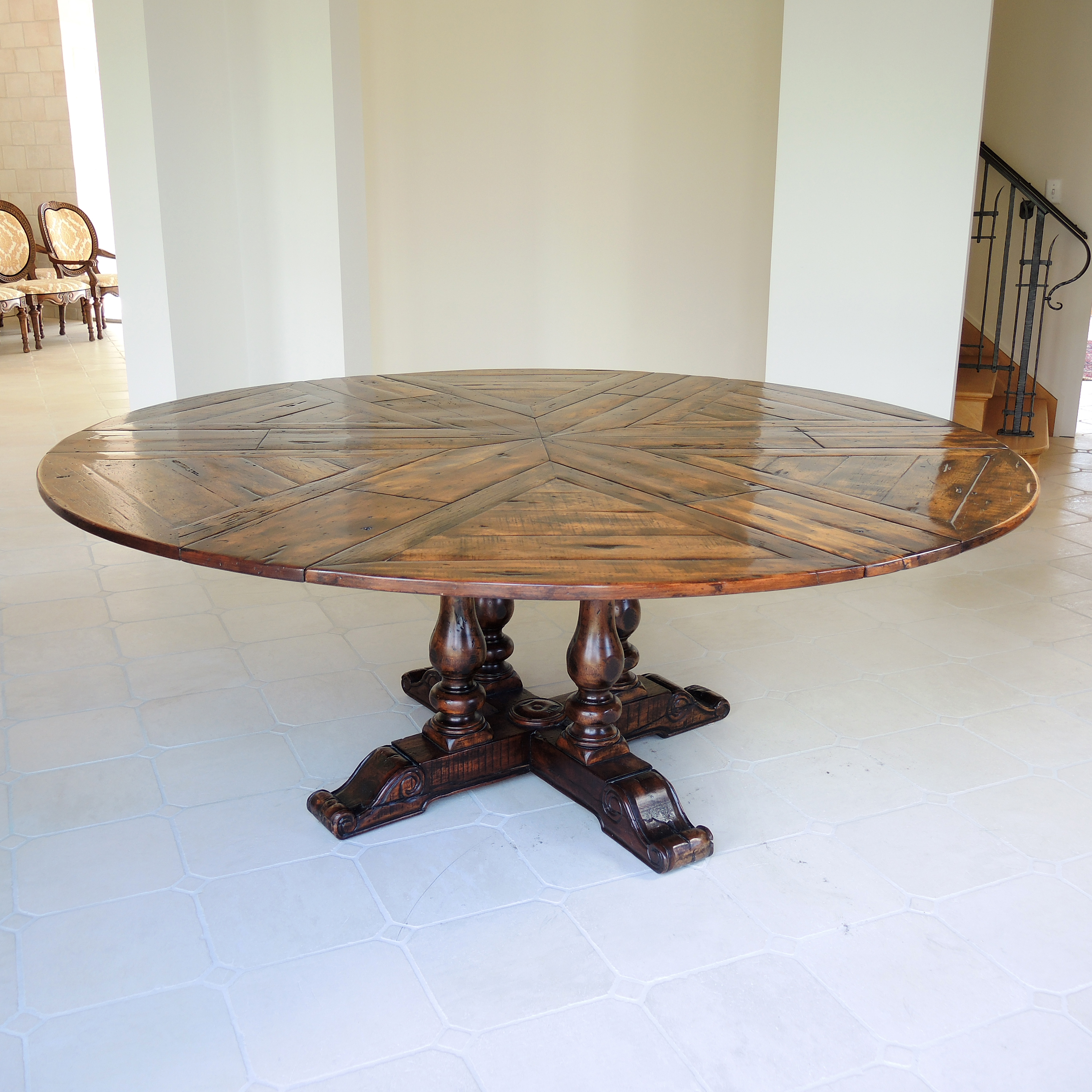 Theodore Alexander Castle Bromwich "Sylvan II" Round Jupe Dining Table