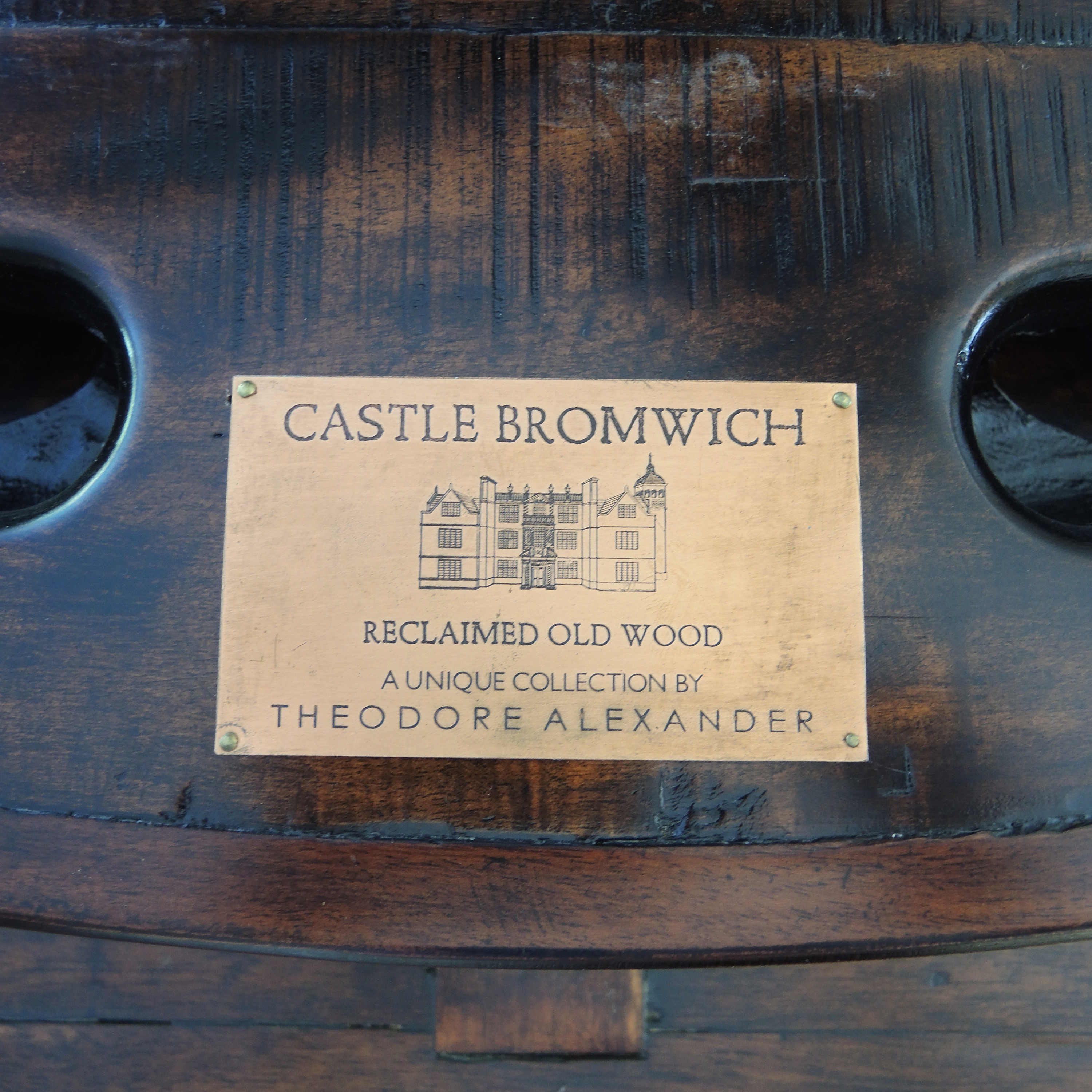 Theodore Alexander Castle Bromwich "Sylvan II" Round Jupe Dining Table