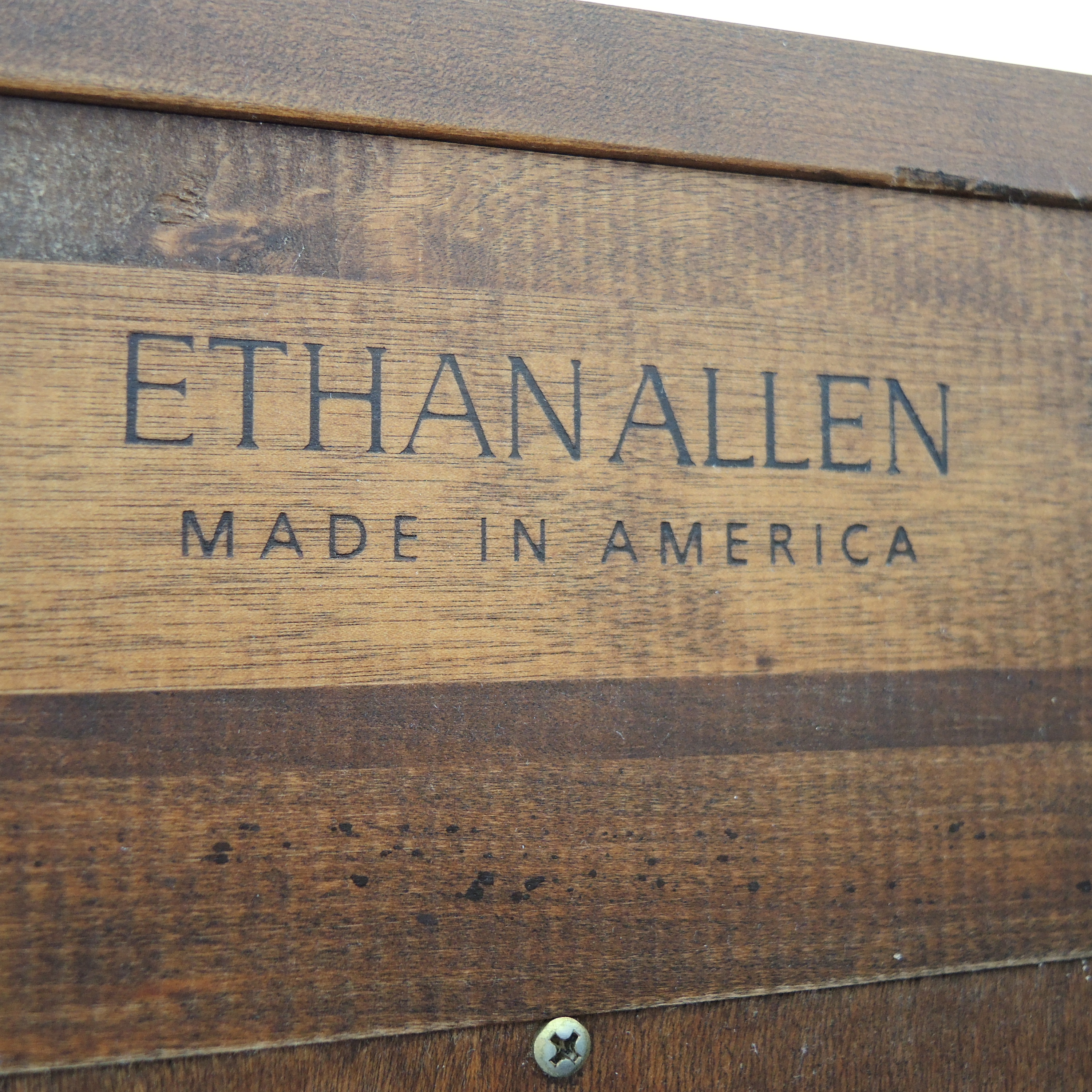 Ethan Allen "American Impressions" Illuminated Display Cabinet