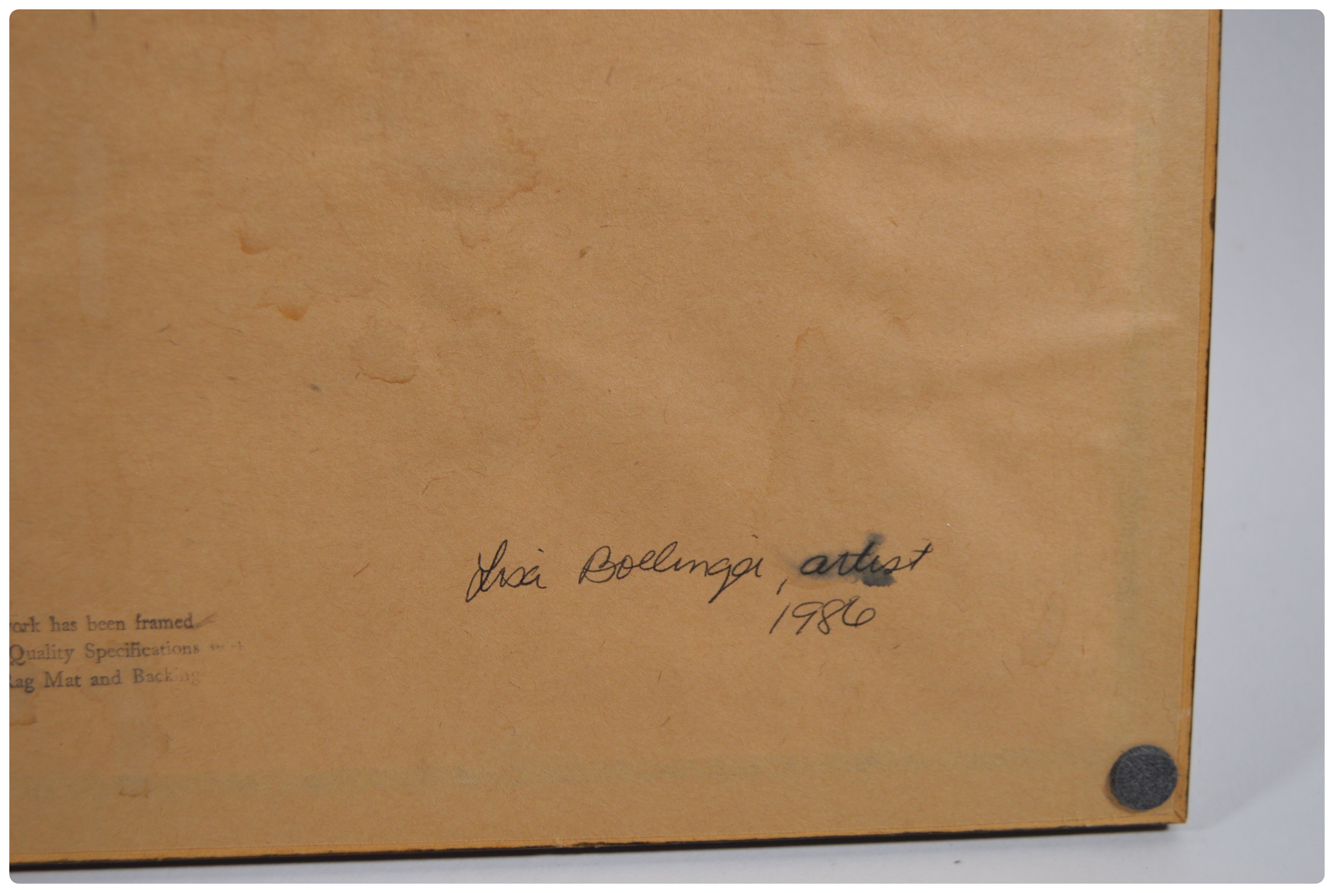 Lisa Bollinger Architectural Landscape Acrylic Painting