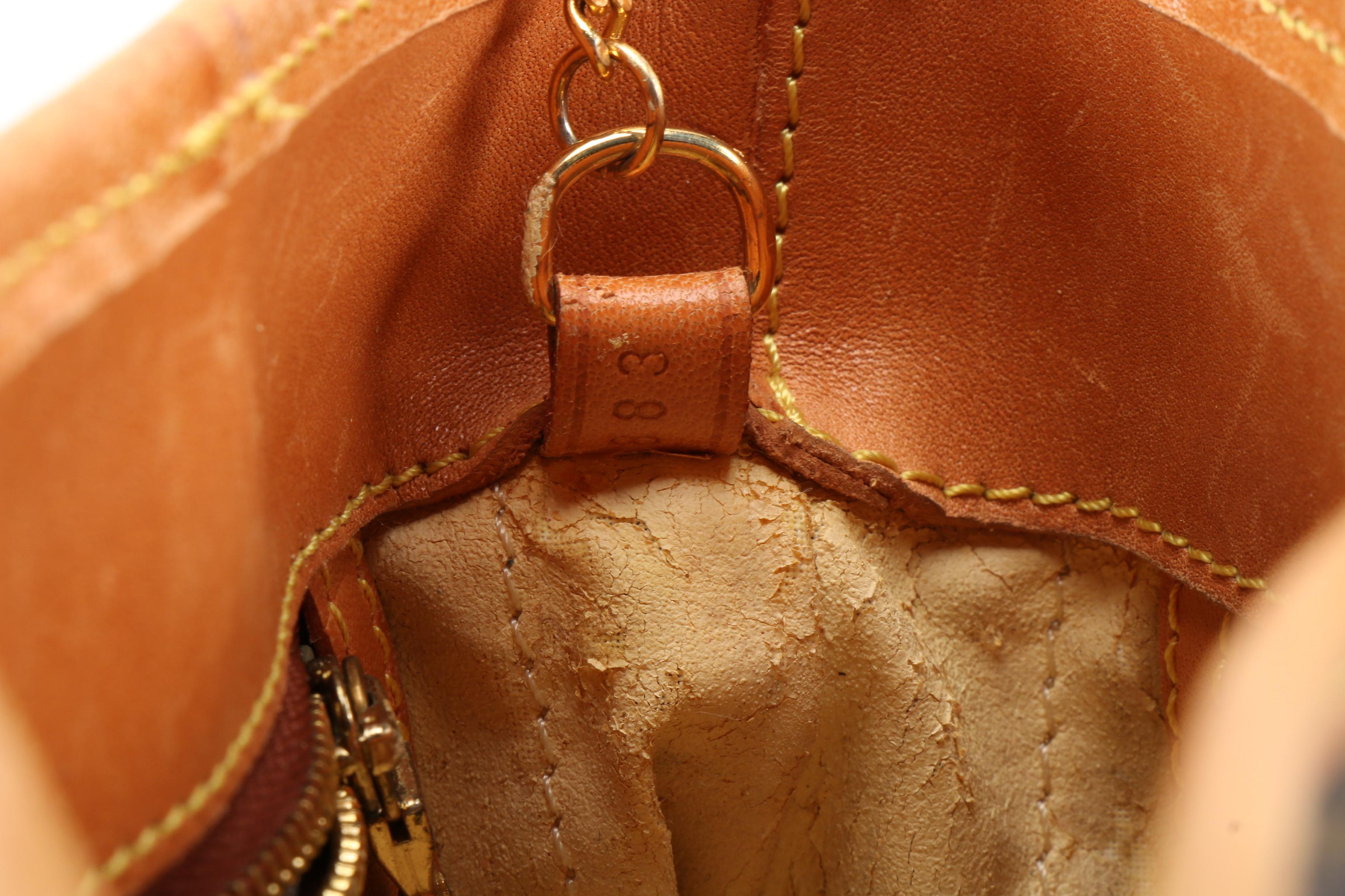 Louis Vuitton Monogram Canvas Petite Bucket Bag, 1980s Vintage