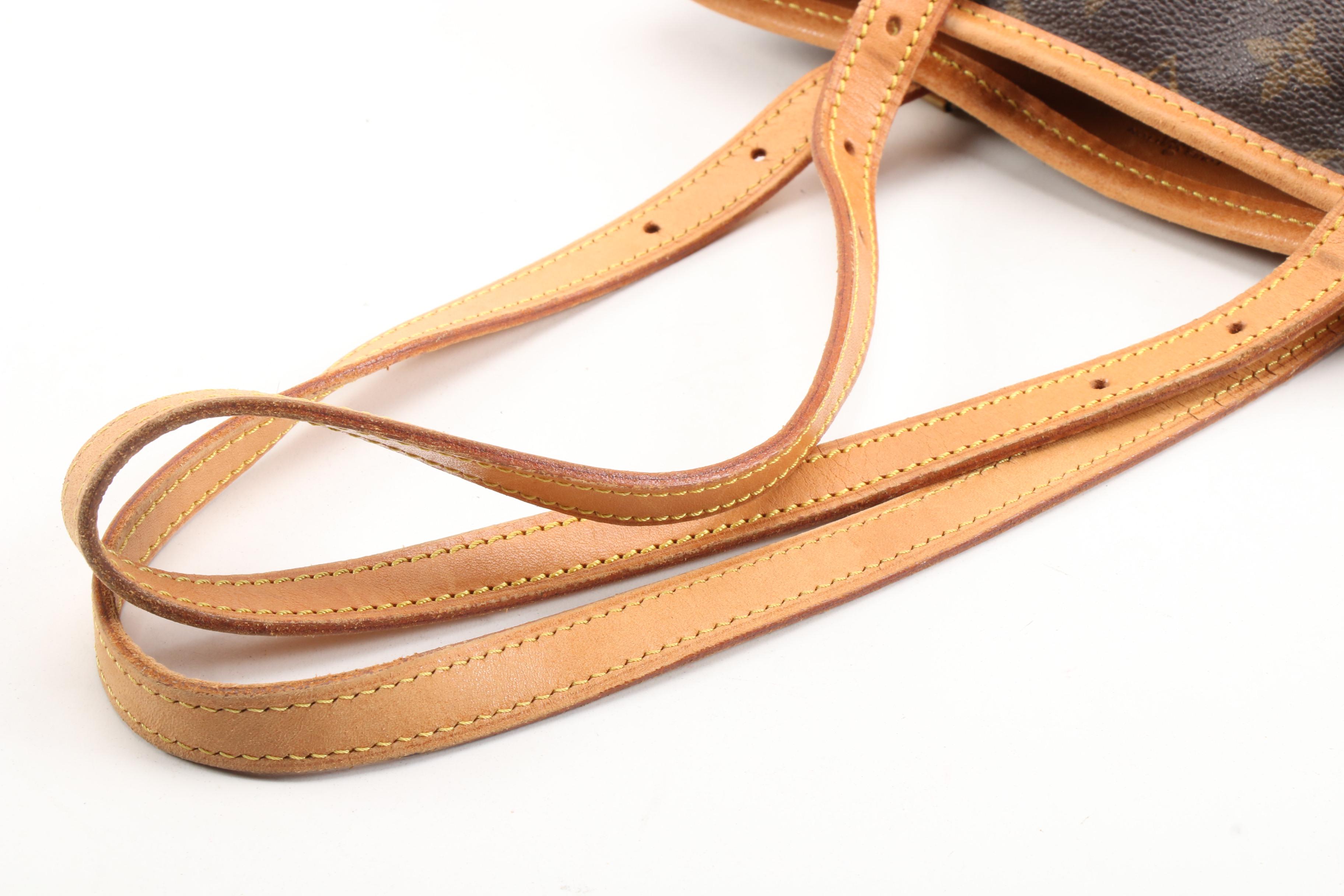 Louis Vuitton Monogram Canvas Petite Bucket Bag, 1980s Vintage