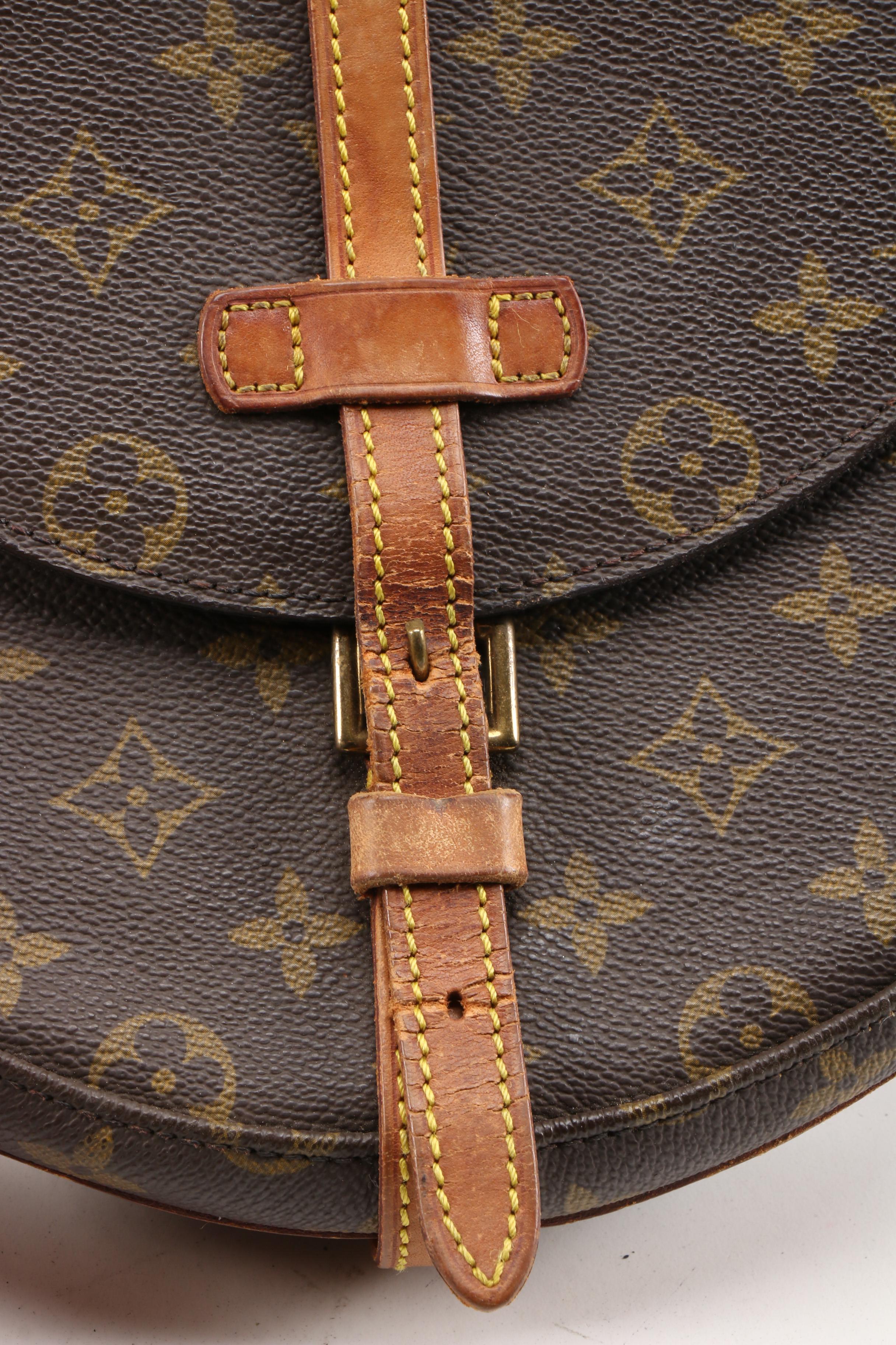 Louis Vuitton Monogram Canvas Chantilly MM Crossbody Bag, 1980s Vintage