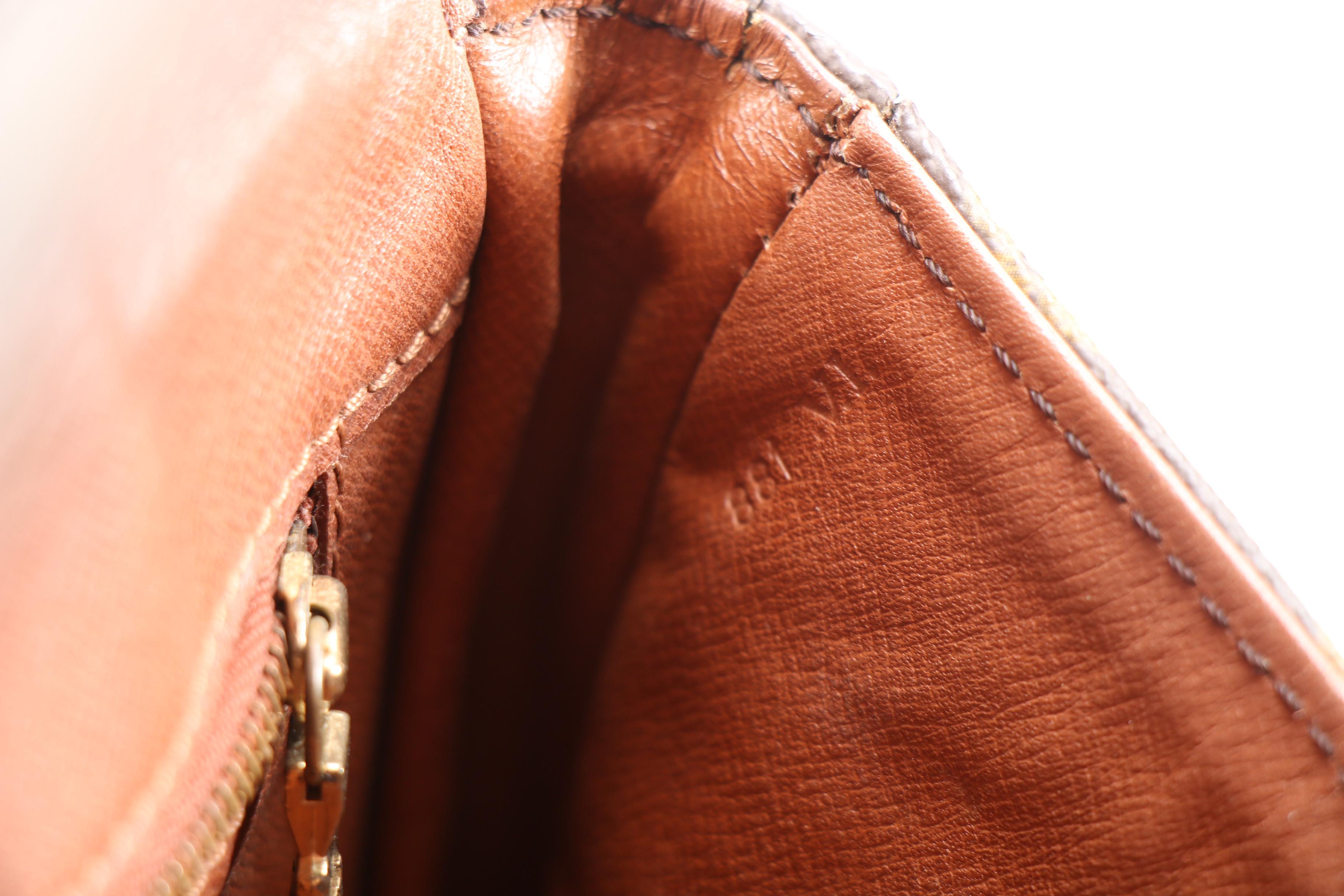 Louis Vuitton Monogram Canvas Chantilly MM Crossbody Bag, 1980s Vintage