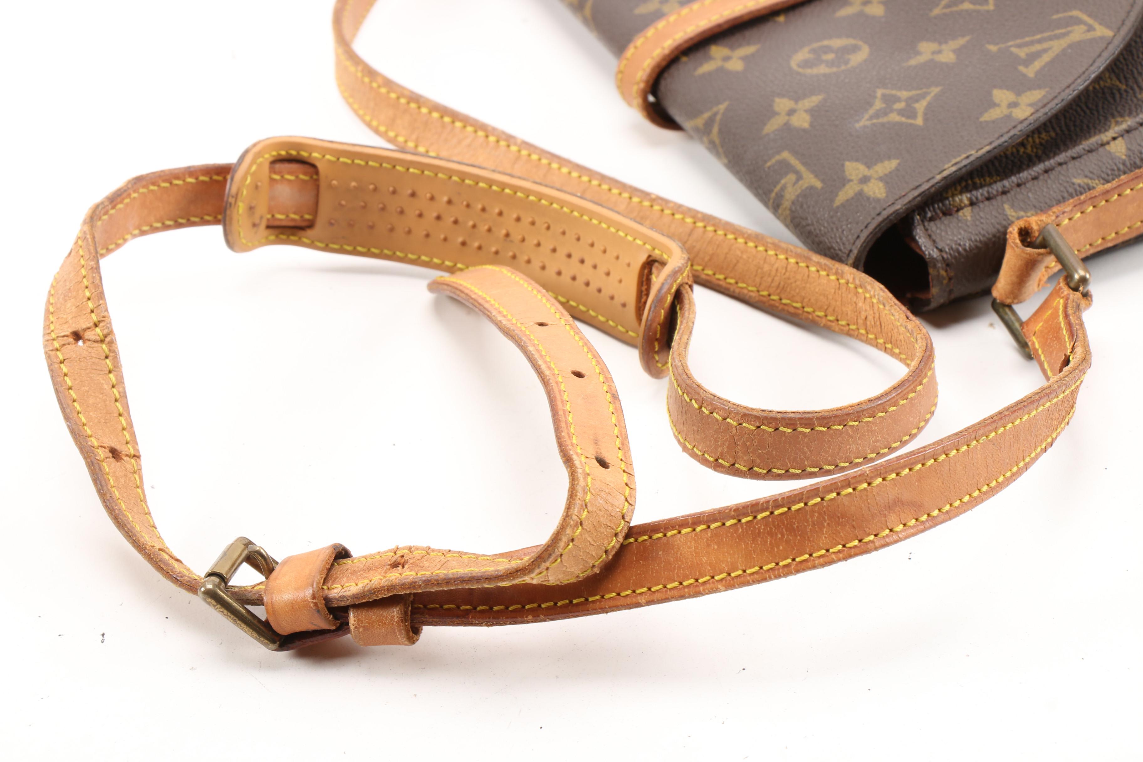 Louis Vuitton Monogram Canvas Chantilly MM Crossbody Bag, 1980s Vintage