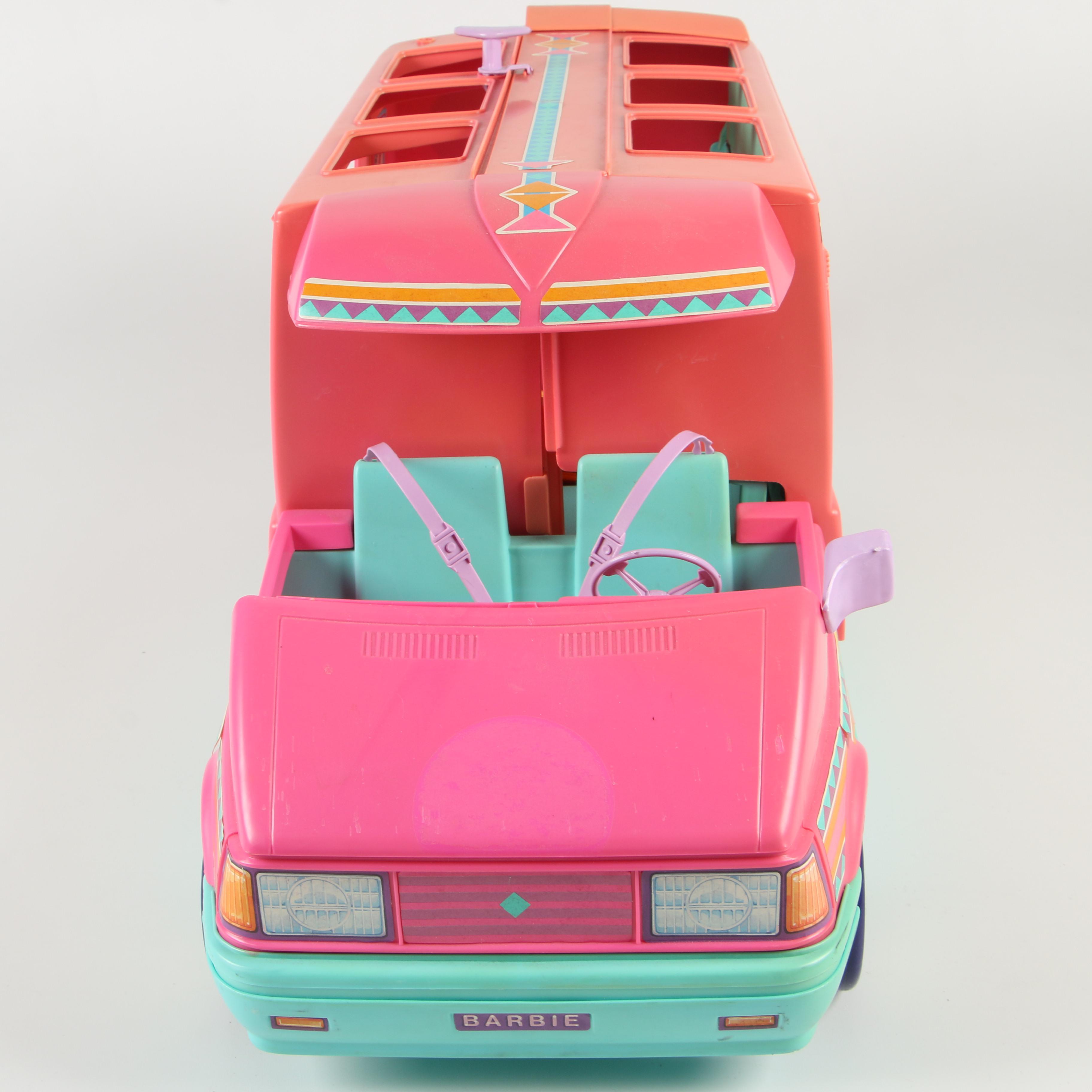 Barbie "Sun Charm" Magic Camper Van with Clothing and Accessories