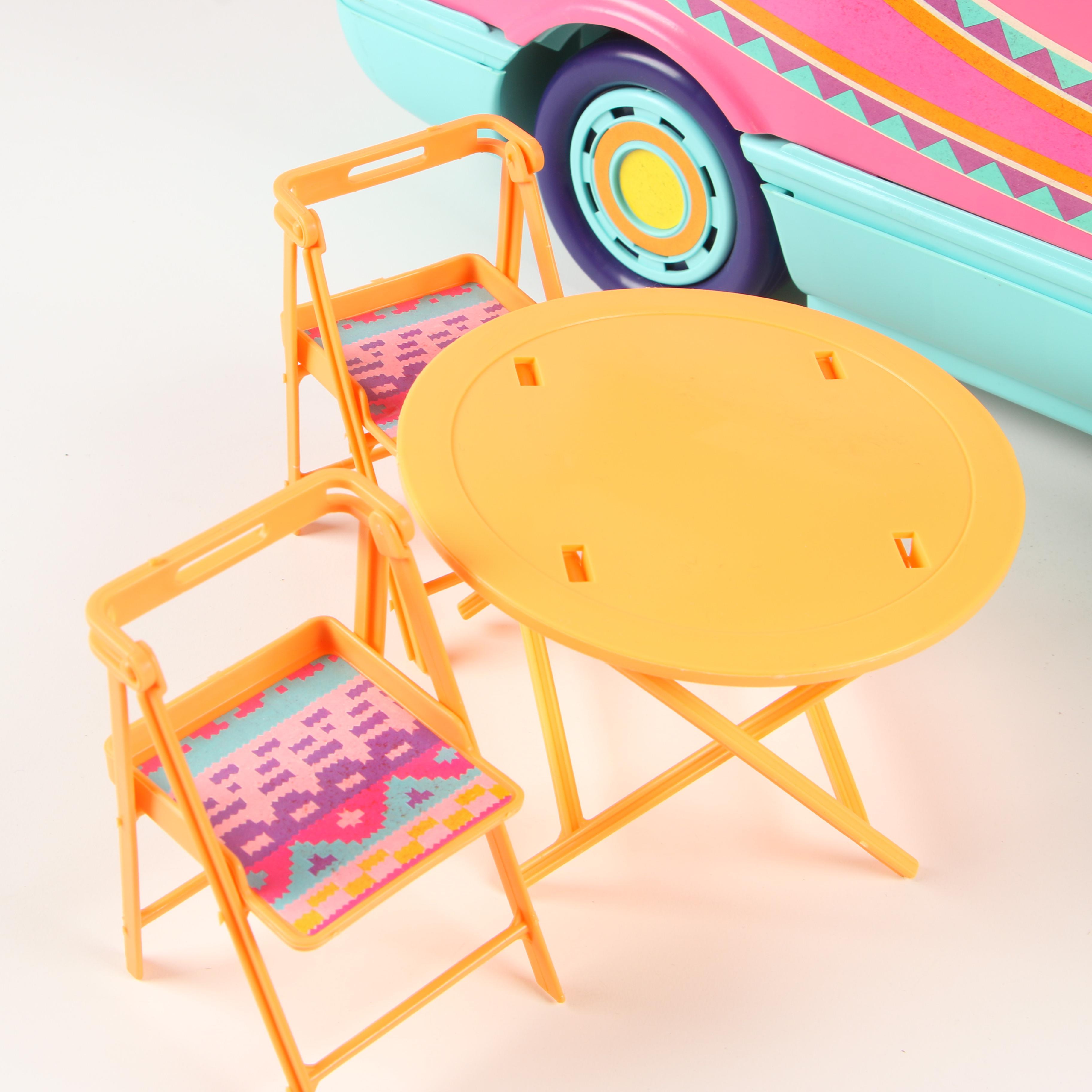 Barbie "Sun Charm" Magic Camper Van with Clothing and Accessories