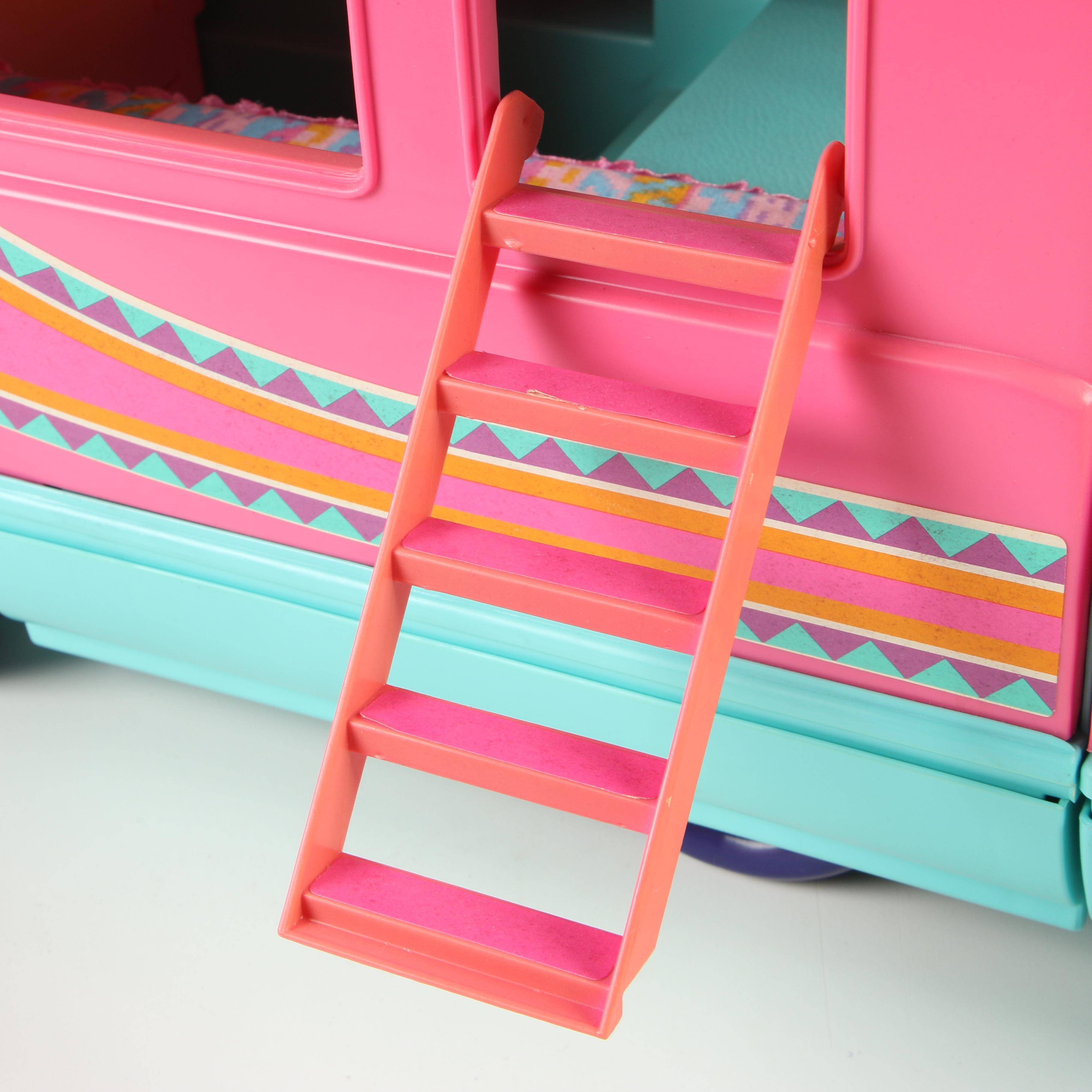 Barbie "Sun Charm" Magic Camper Van with Clothing and Accessories