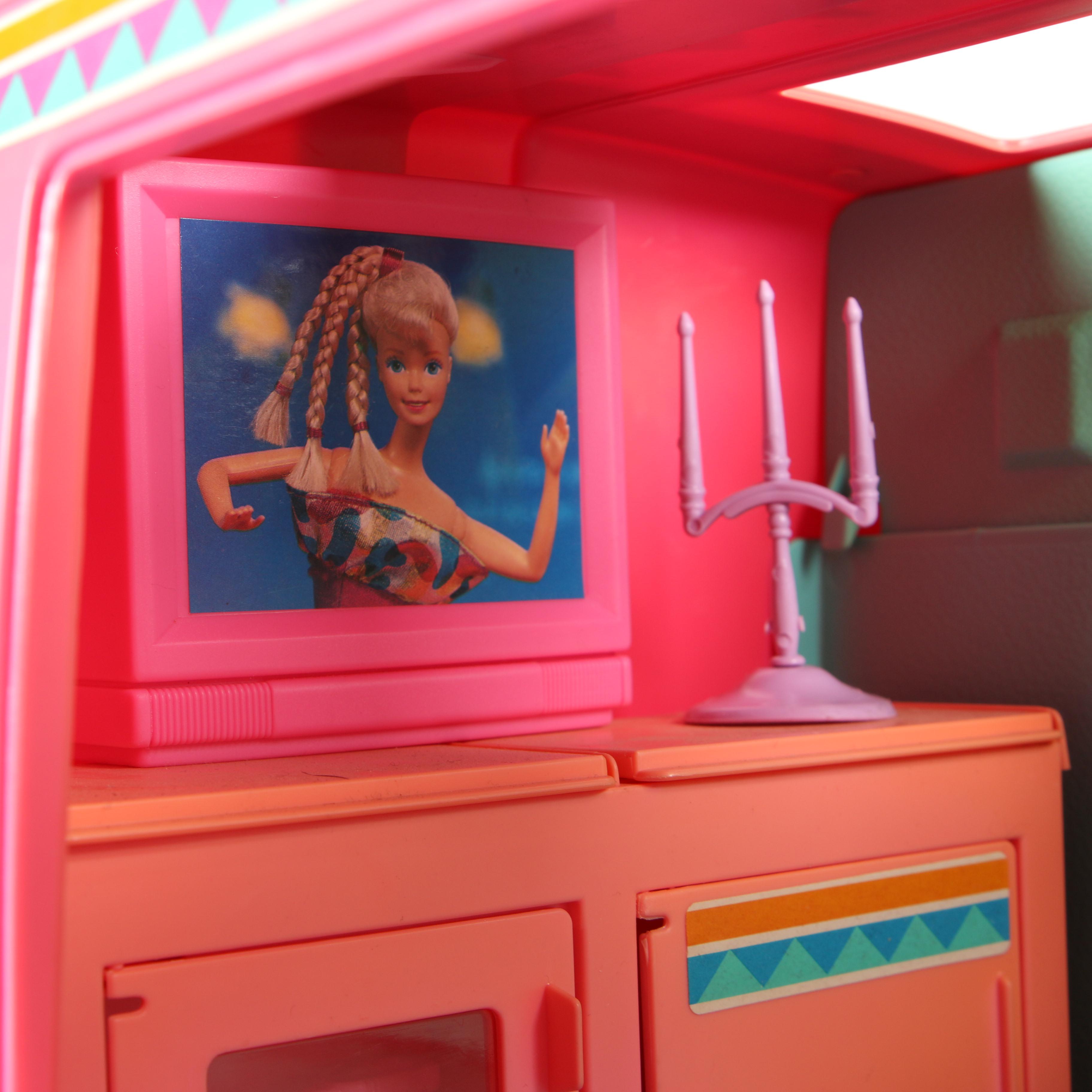 Barbie "Sun Charm" Magic Camper Van with Clothing and Accessories