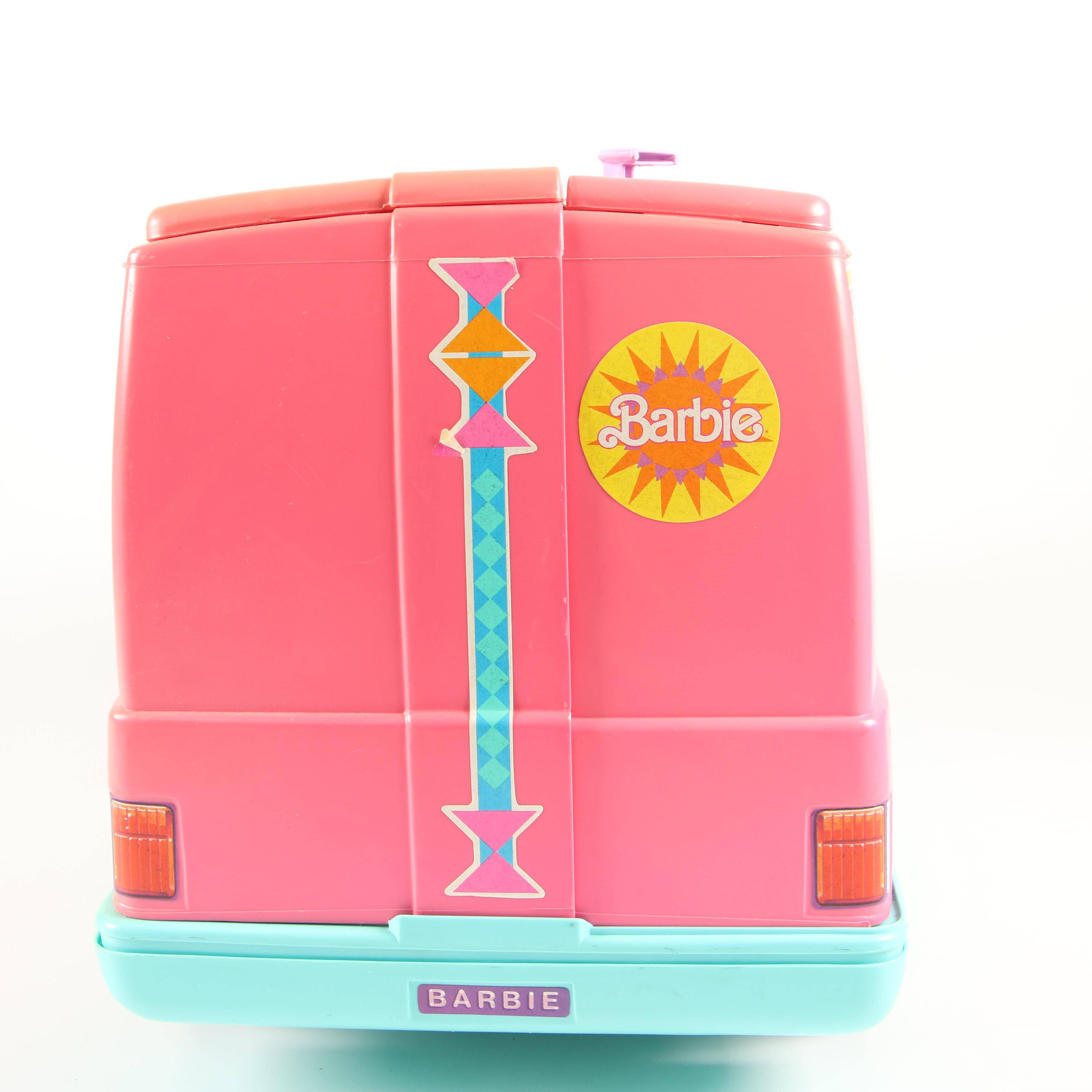 Barbie "Sun Charm" Magic Camper Van with Clothing and Accessories