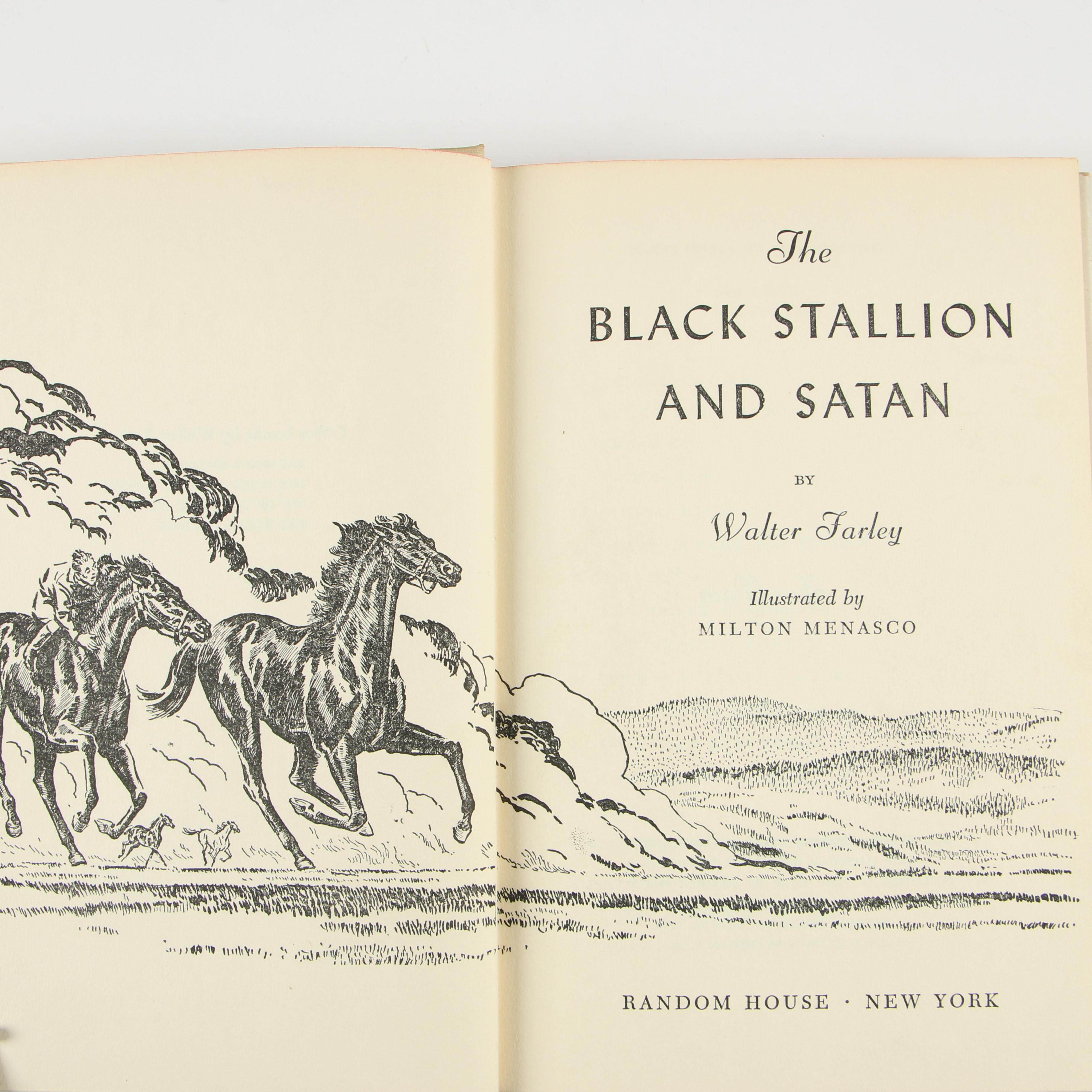 "The Black Stallion" Book Series by Walter Farley, Six Volumes