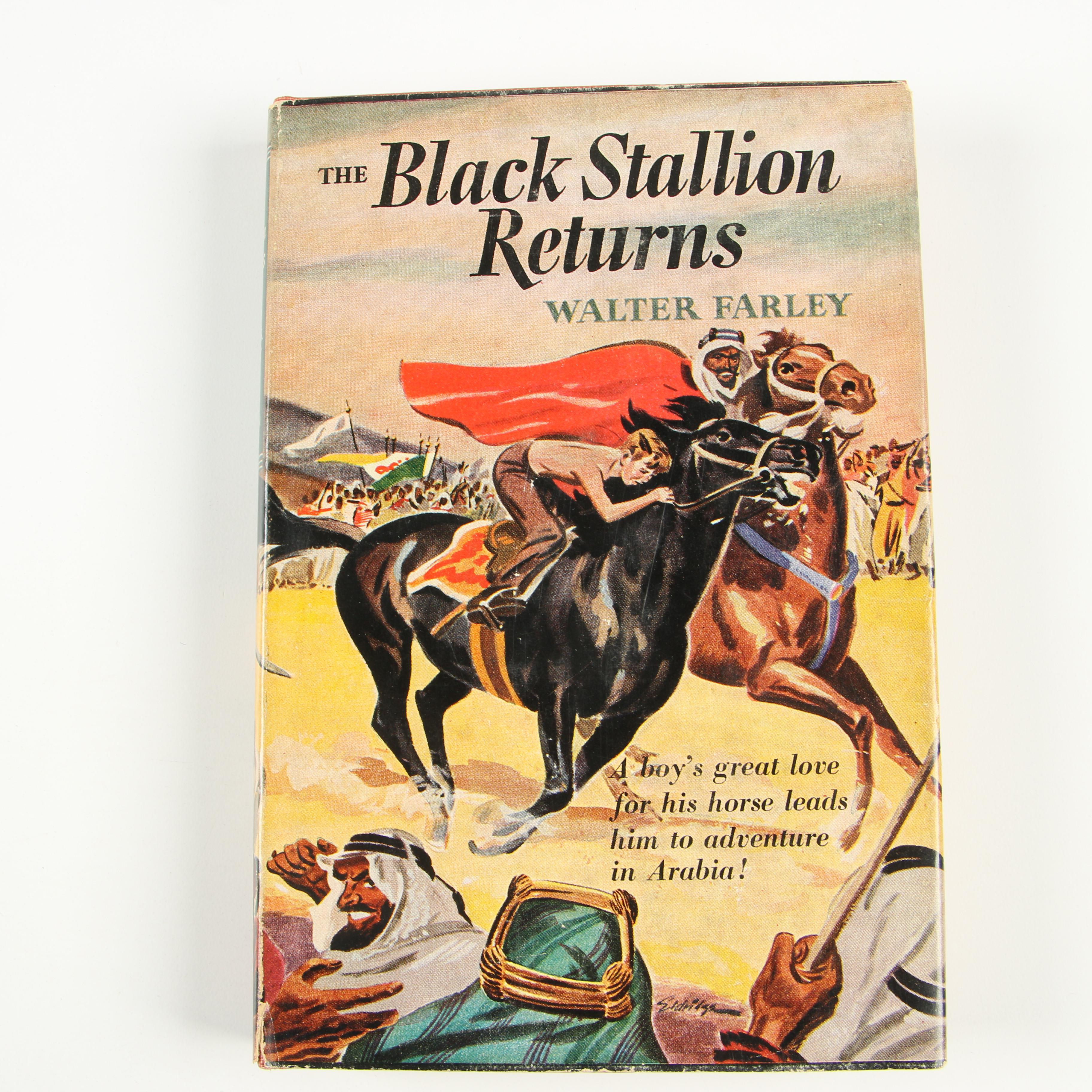"The Black Stallion" Book Series by Walter Farley, Six Volumes