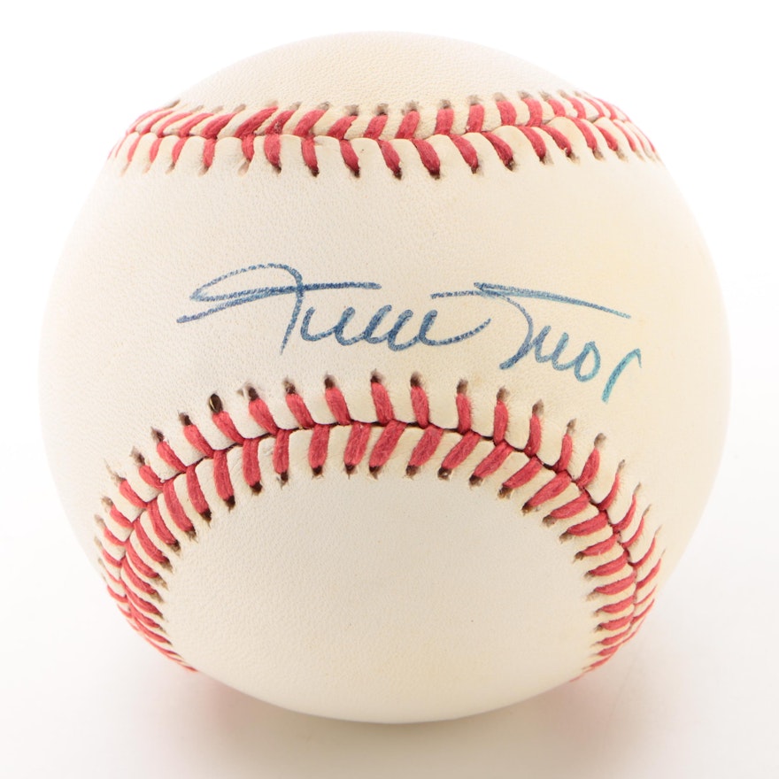 Willie Mays Signed National League Baseball