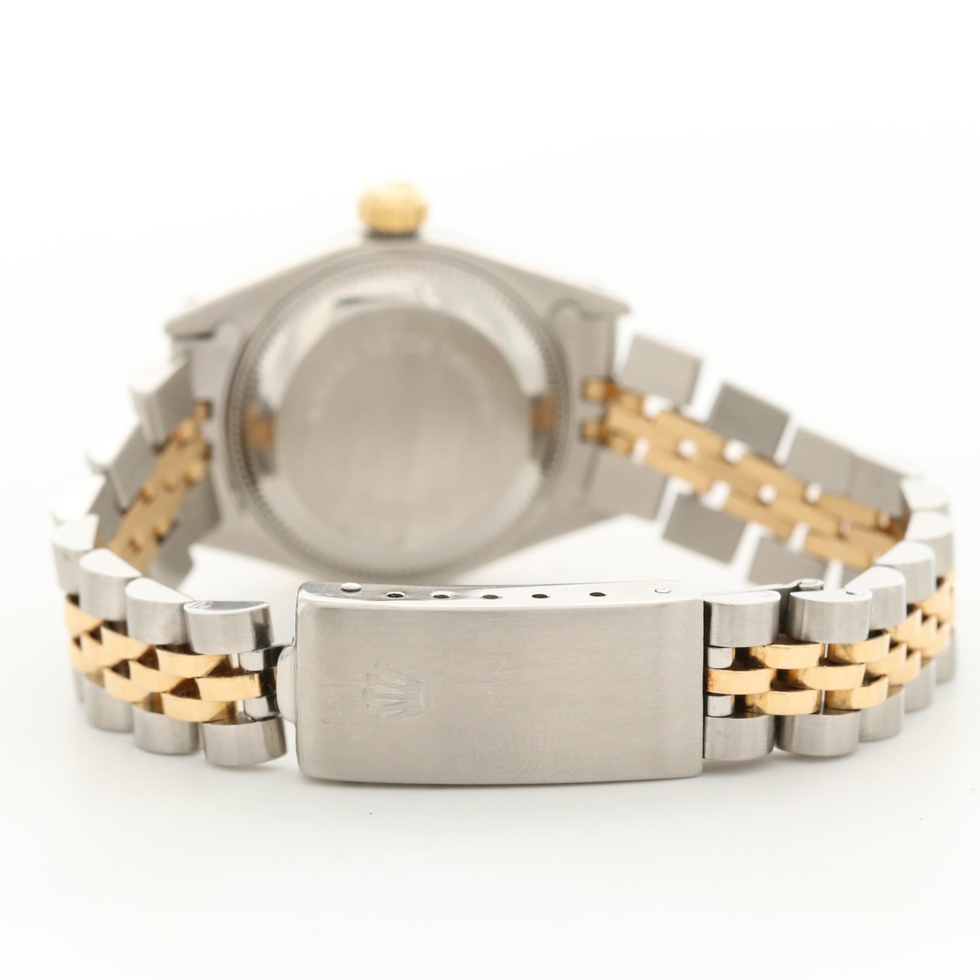 Rolex Datejust 18K Gold and Stainless Steel Watch with Diamond Dial