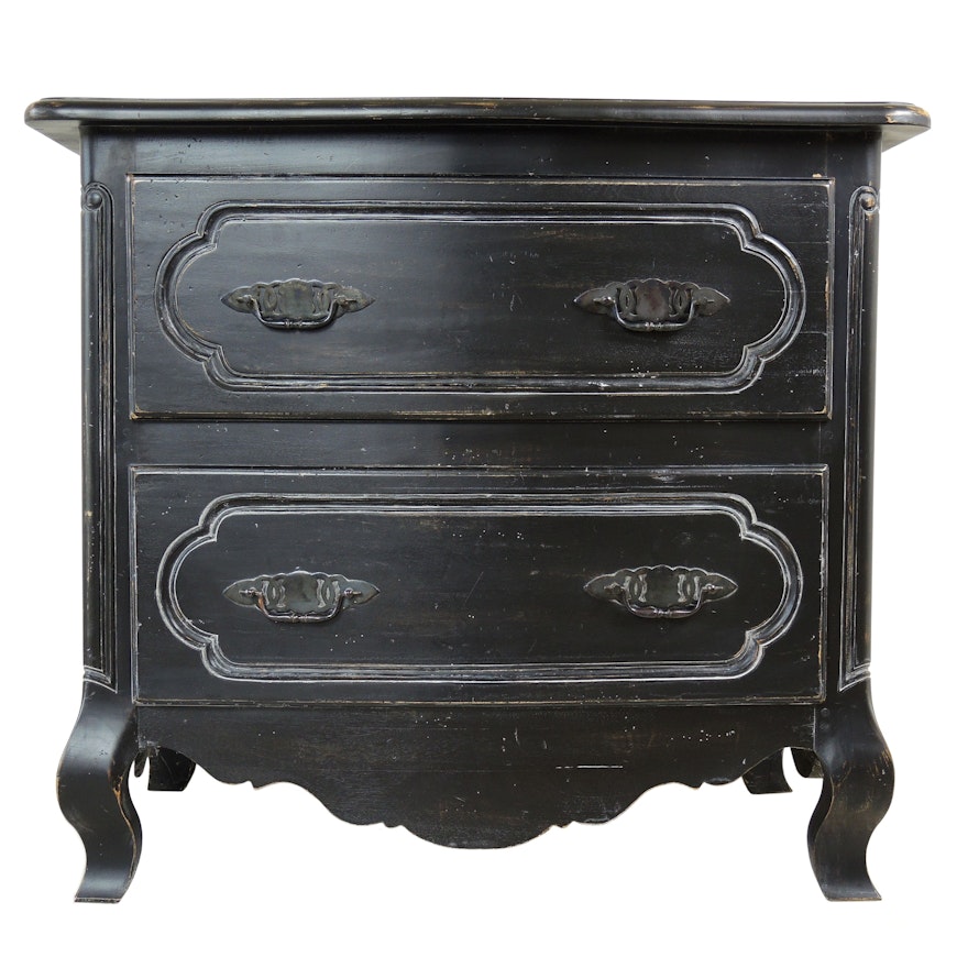Marie Albert Louis XV Style Plank-Top Chest