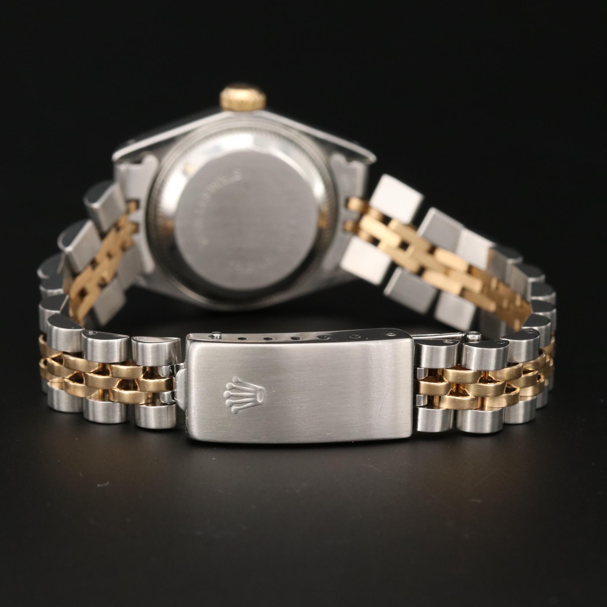 1988 Rolex 18K Gold and Stainless Steel Datejust Diamond Automatic Watch