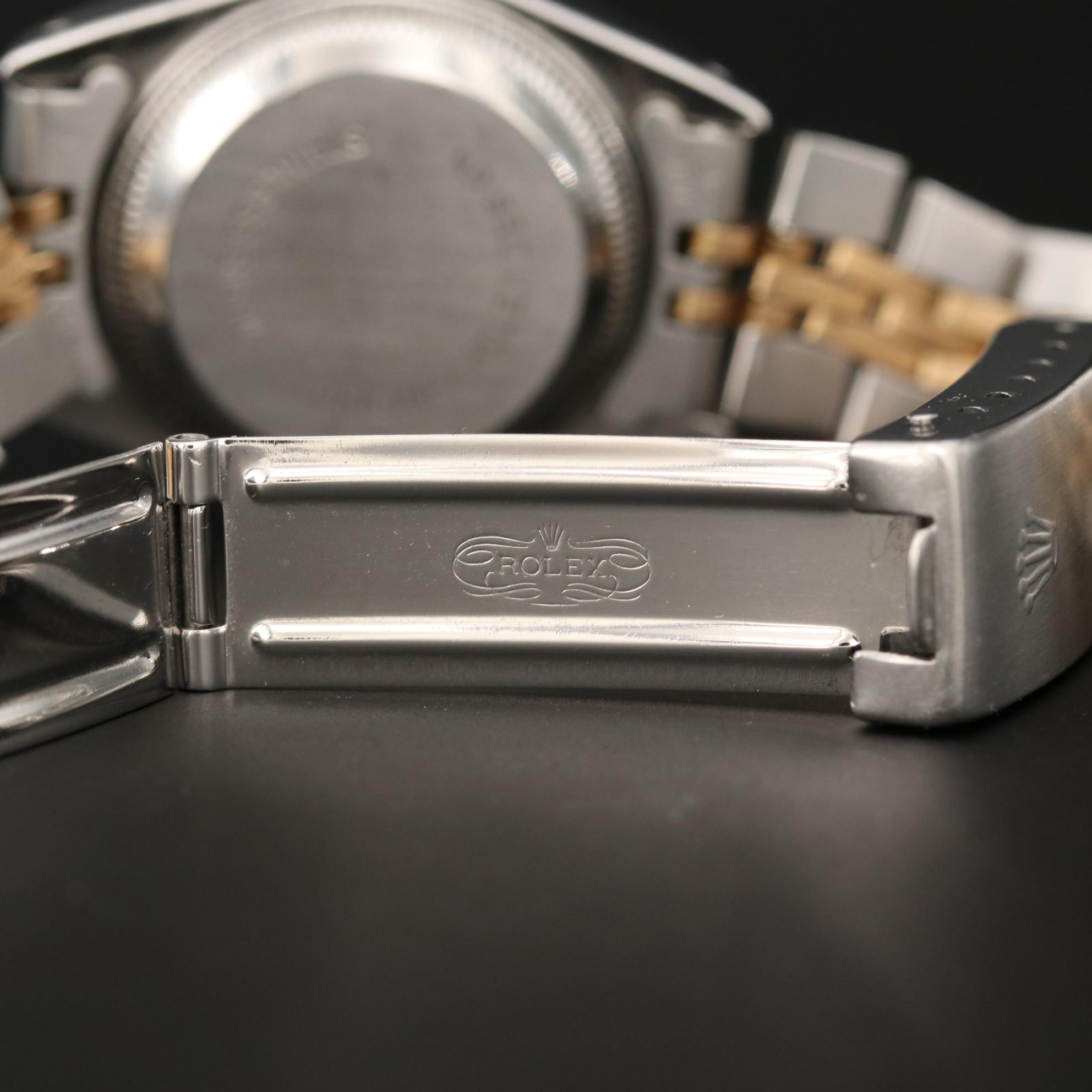 1988 Rolex 18K Gold and Stainless Steel Datejust Diamond Automatic Watch