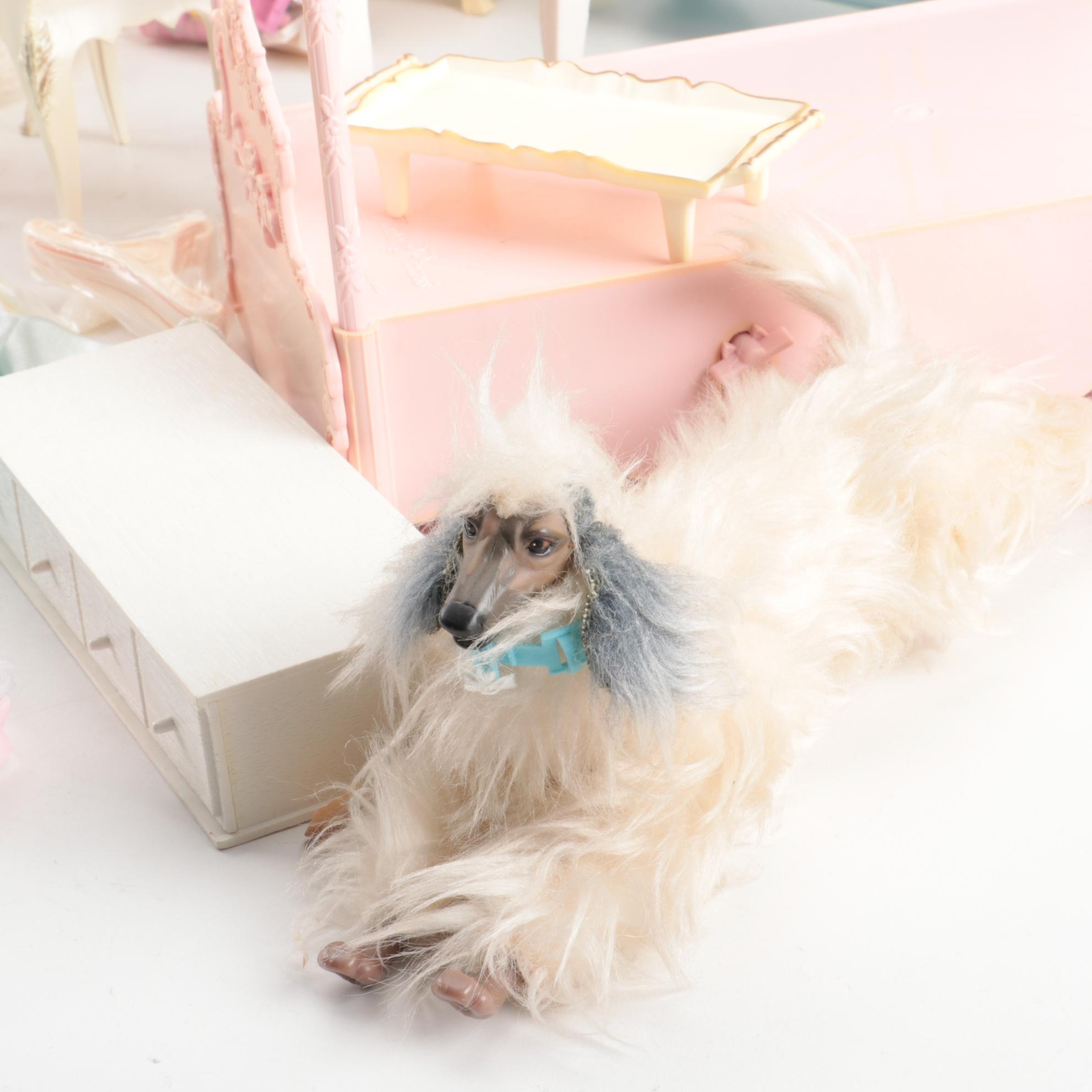 Mattel Doll Bedroom Furniture and Accessories, 1980s