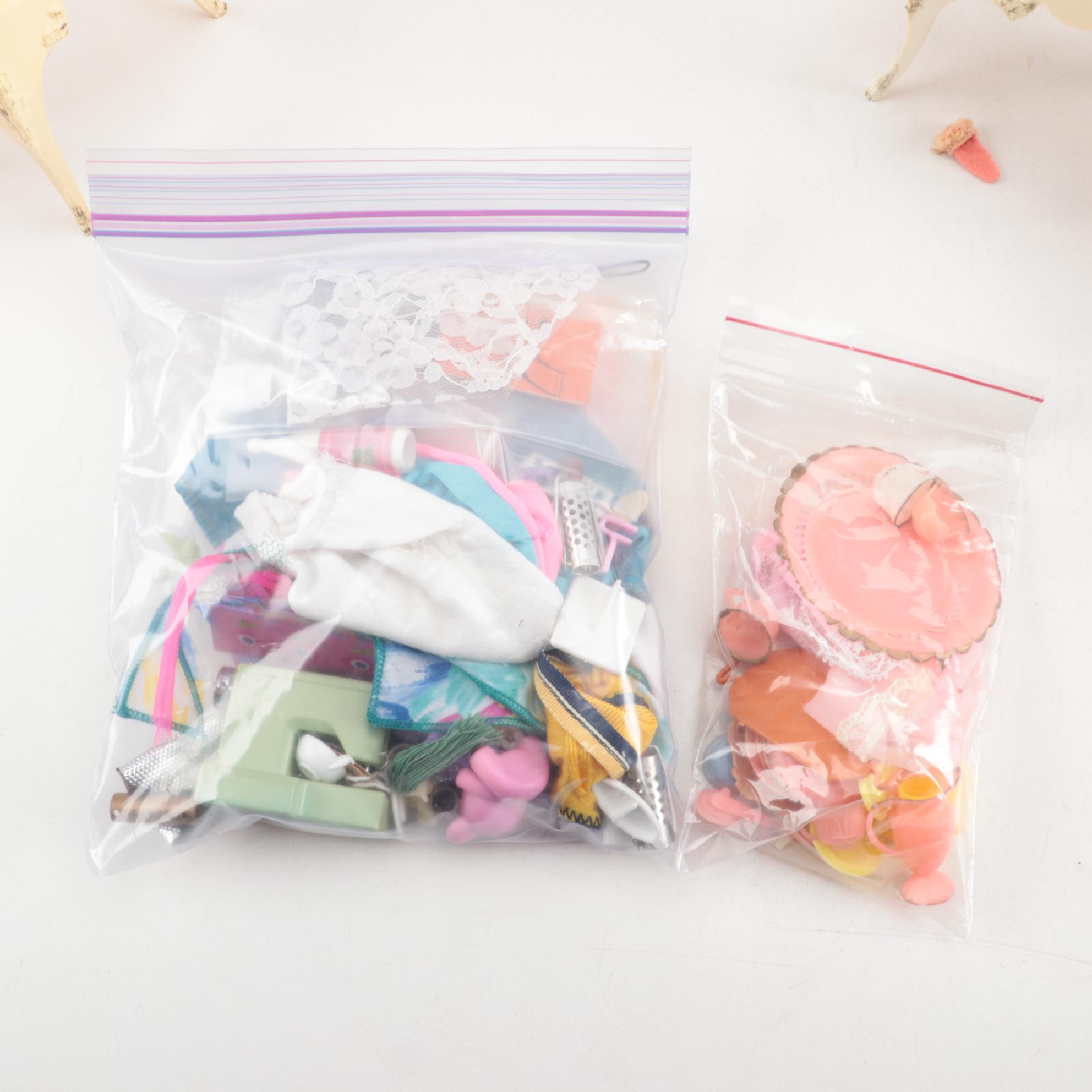 Mattel Doll Bedroom Furniture and Accessories, 1980s