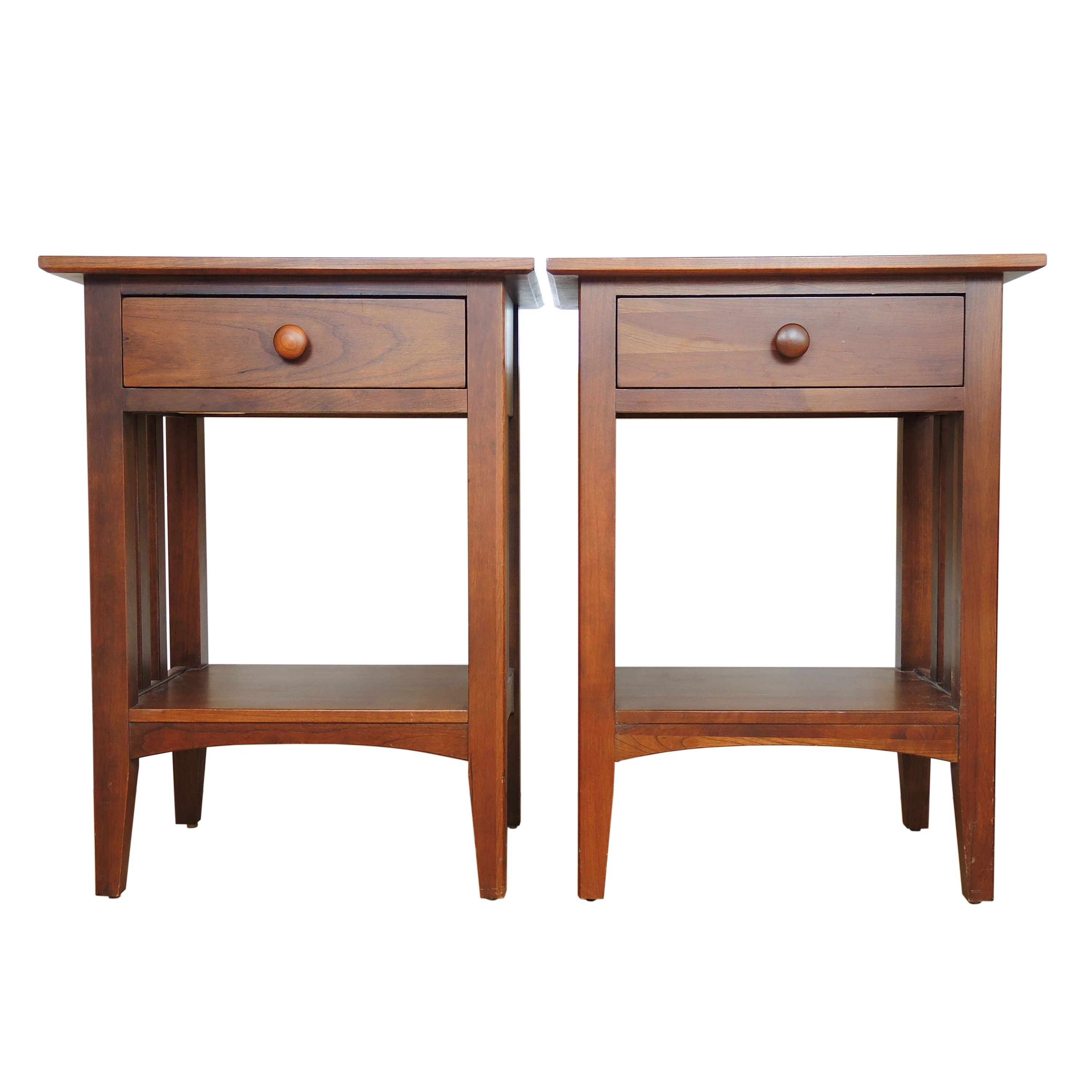 Ethan Allen "American Impressions" Cherry Nightstands