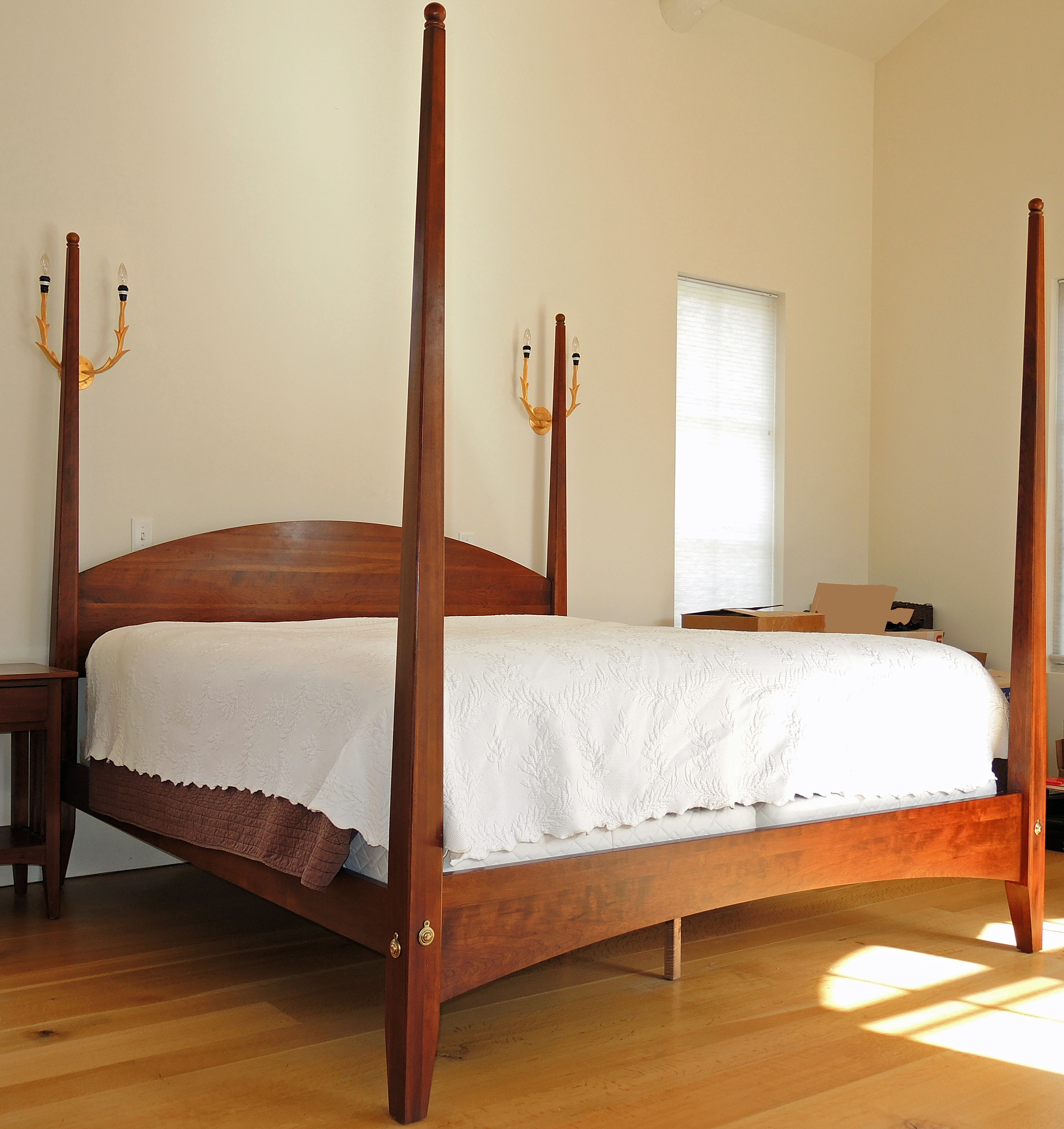 Ethan Allen "American Impressions" Cherry King-Size Four Poster Bed