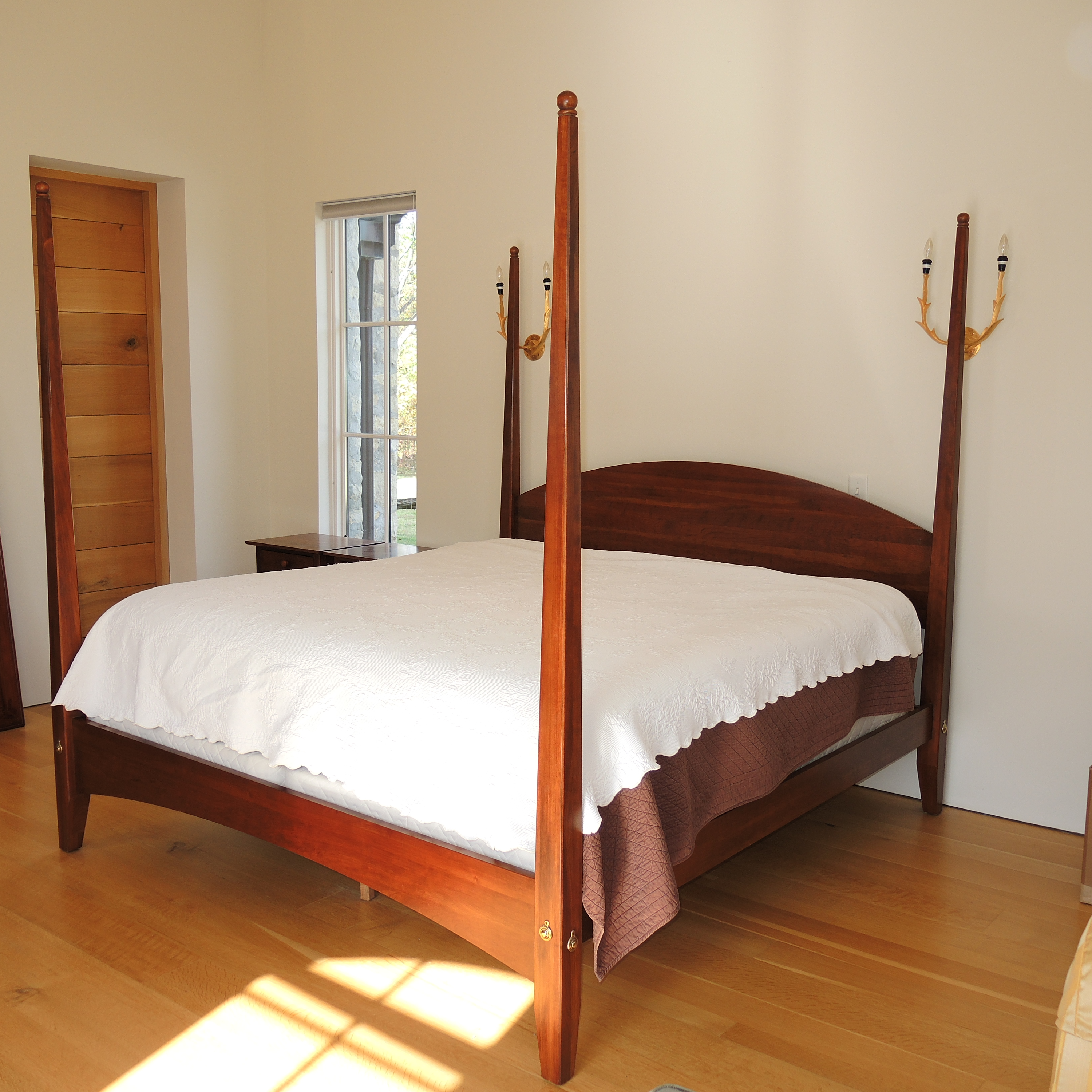 Ethan Allen "American Impressions" Cherry King-Size Four Poster Bed