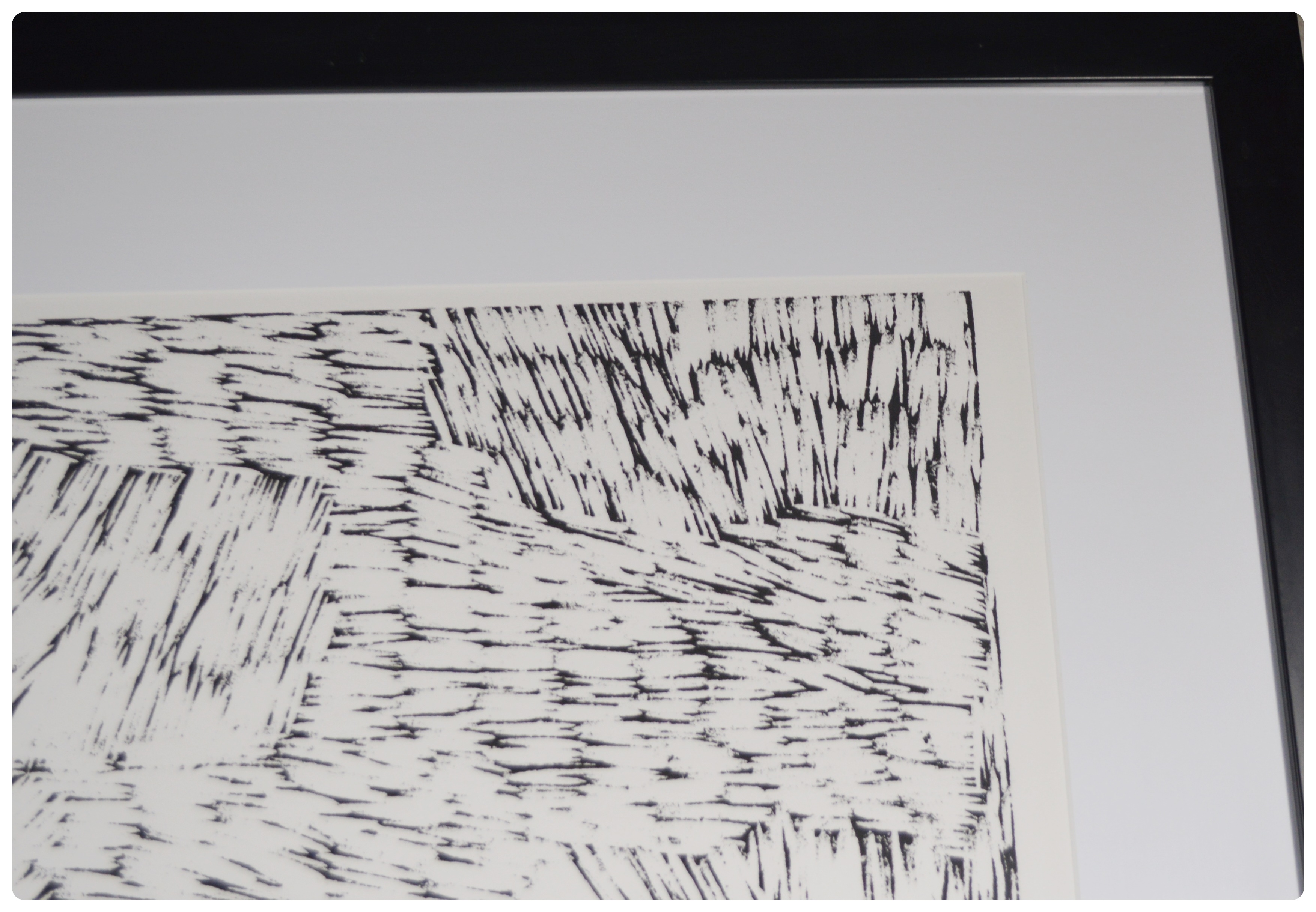 Thom Shaw Woodblock of Uncle Sam and Two Men, 1995