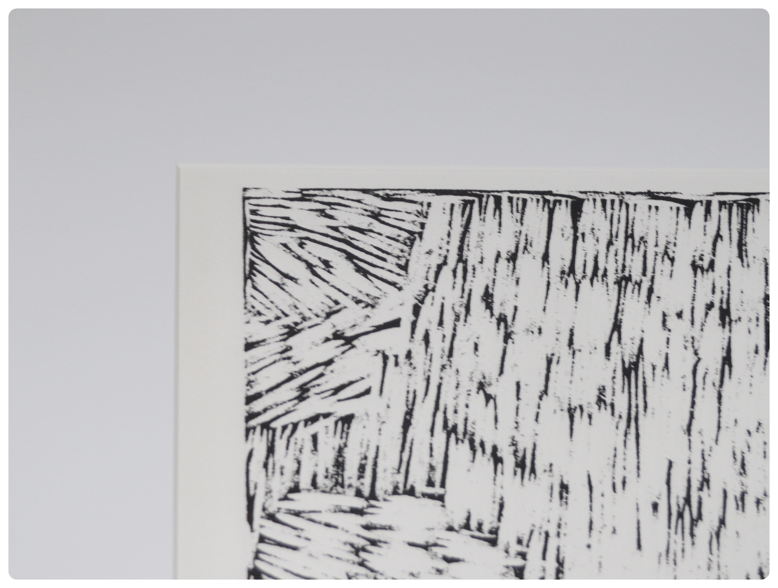 Thom Shaw Woodblock of Uncle Sam and Two Men, 1995