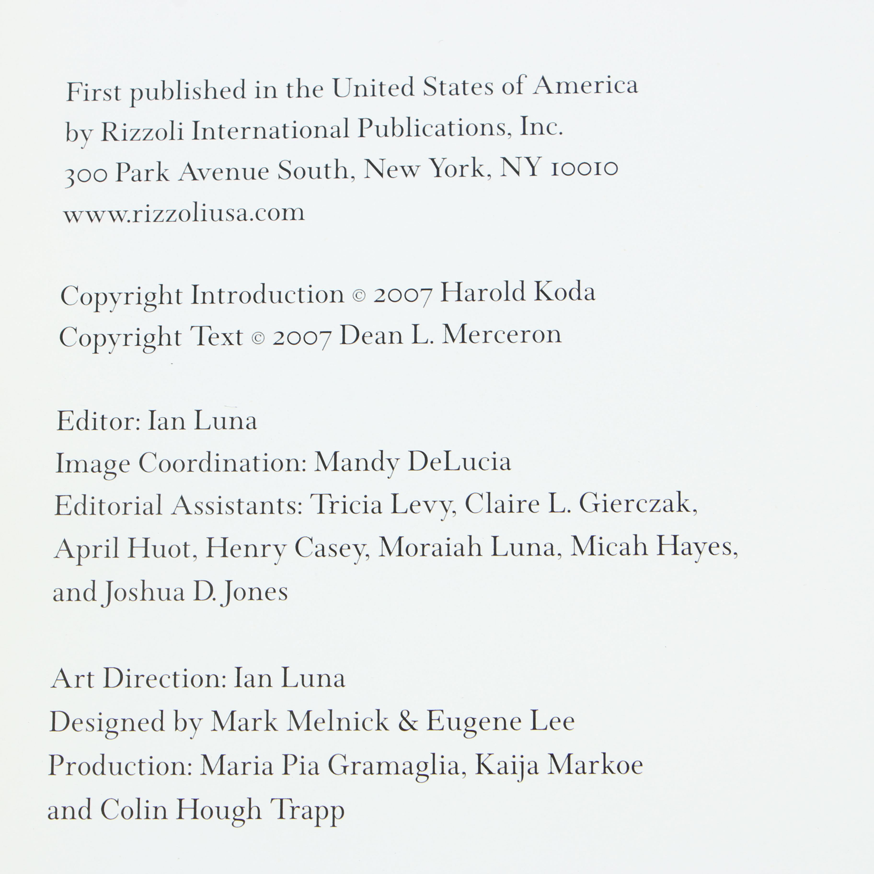 Fashion Books Featuring "Dior" by Farid Chenoune, 2007