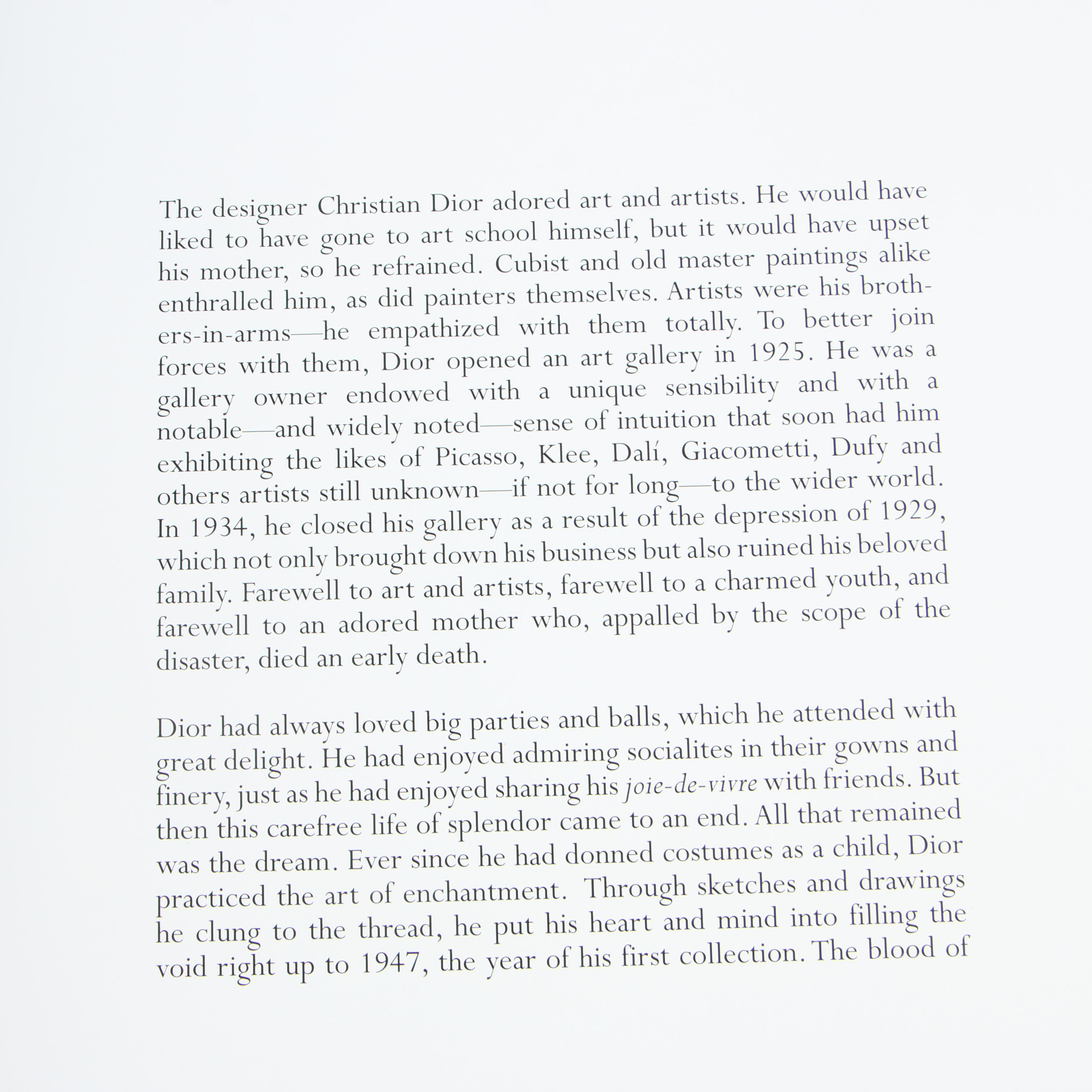 Fashion Books Featuring "Dior" by Farid Chenoune, 2007