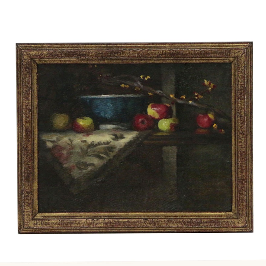 J.M. Dilorio Still Life Oil Painting