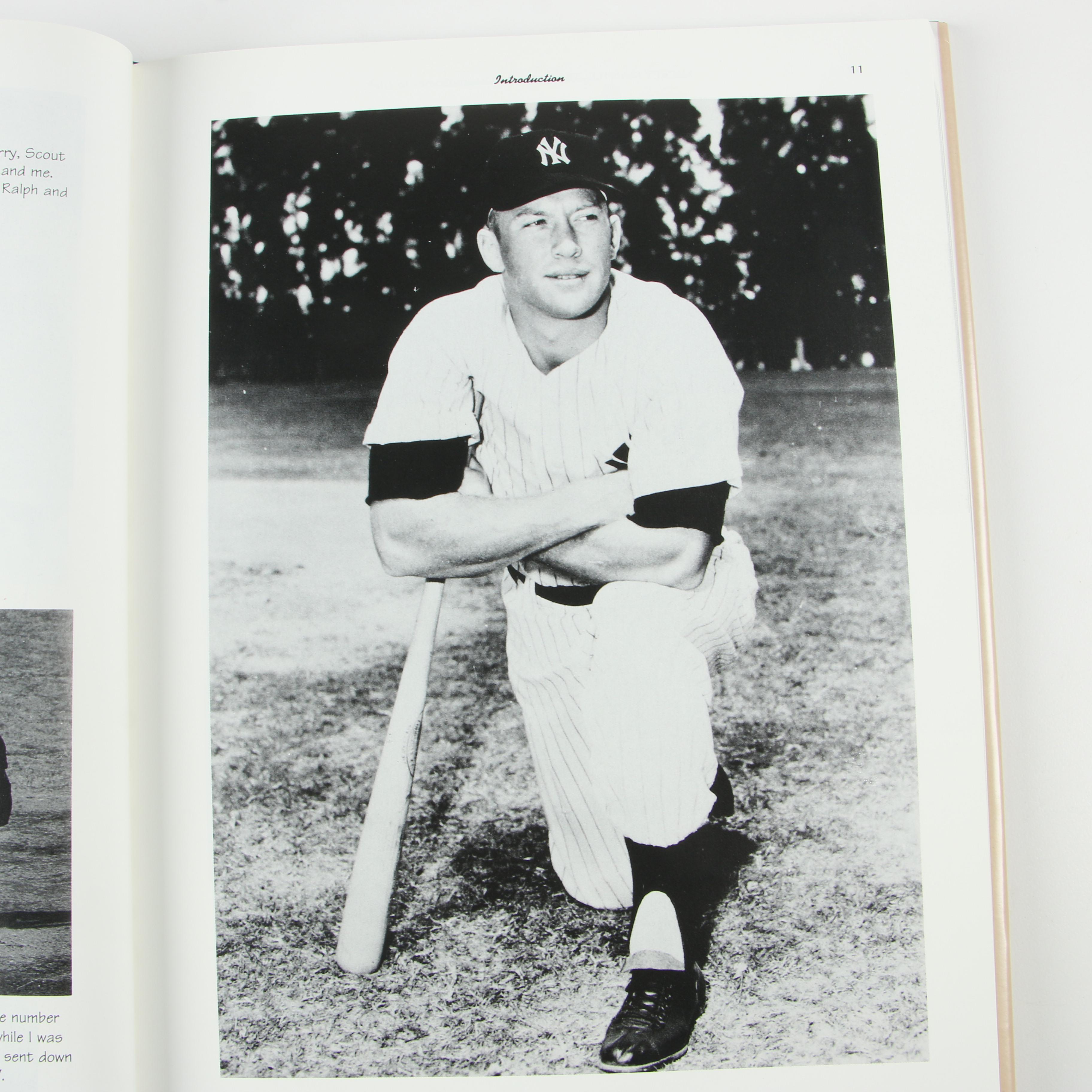 First Edition "My Favorite Summer 1956" with Other Mickey Mantle Biographies