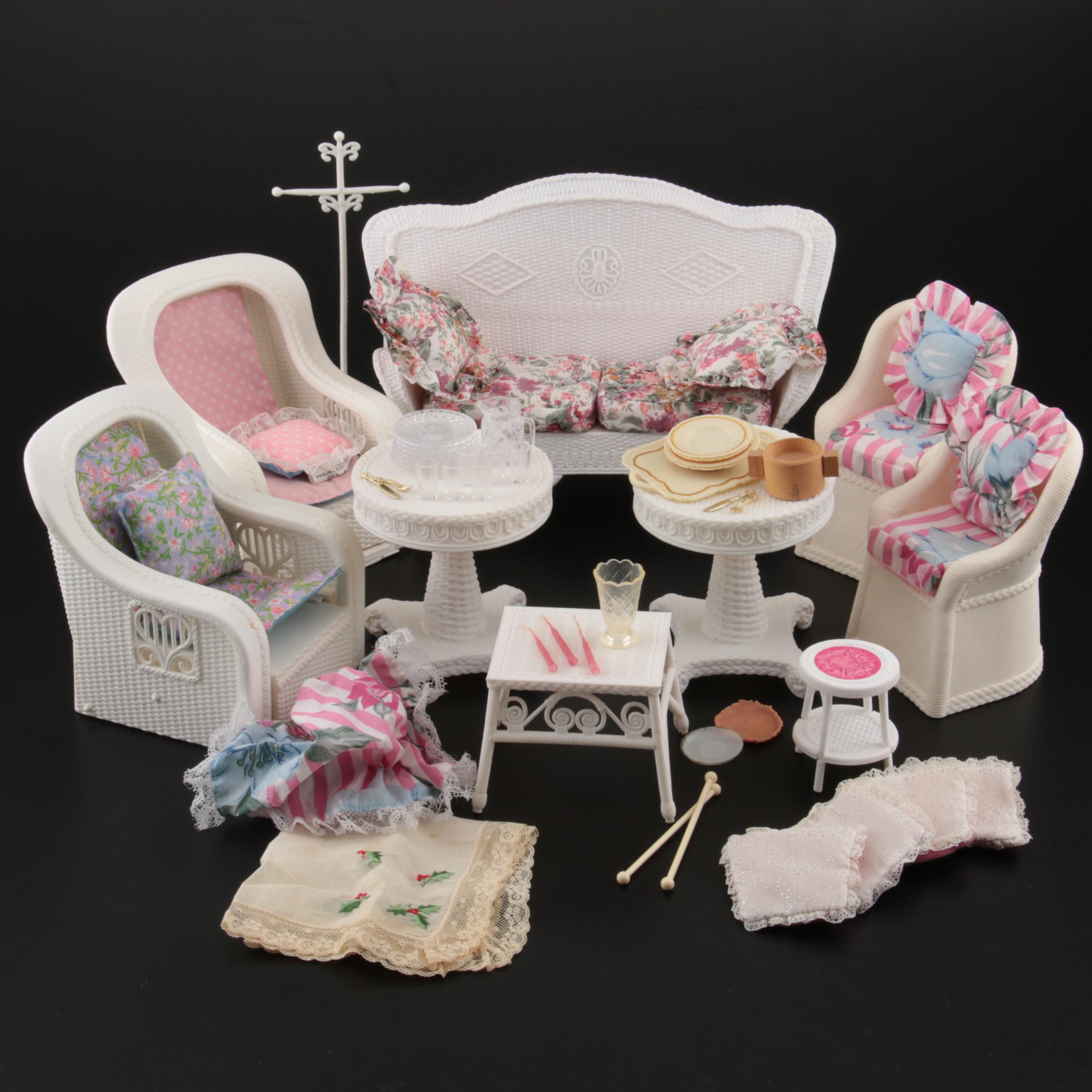 Mattel Doll Patio Furniture, 1980s-1990s