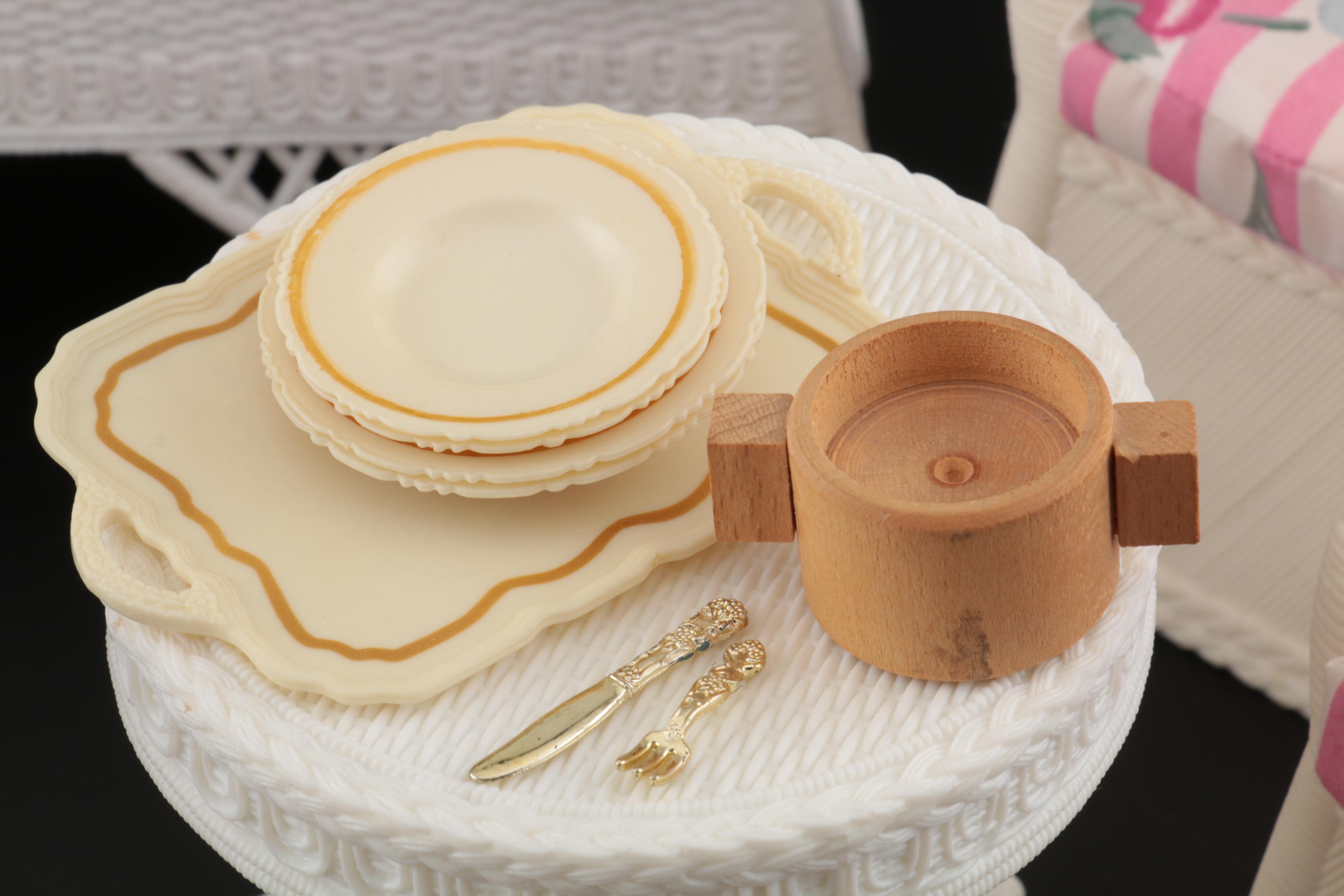 Mattel Doll Patio Furniture, 1980s-1990s