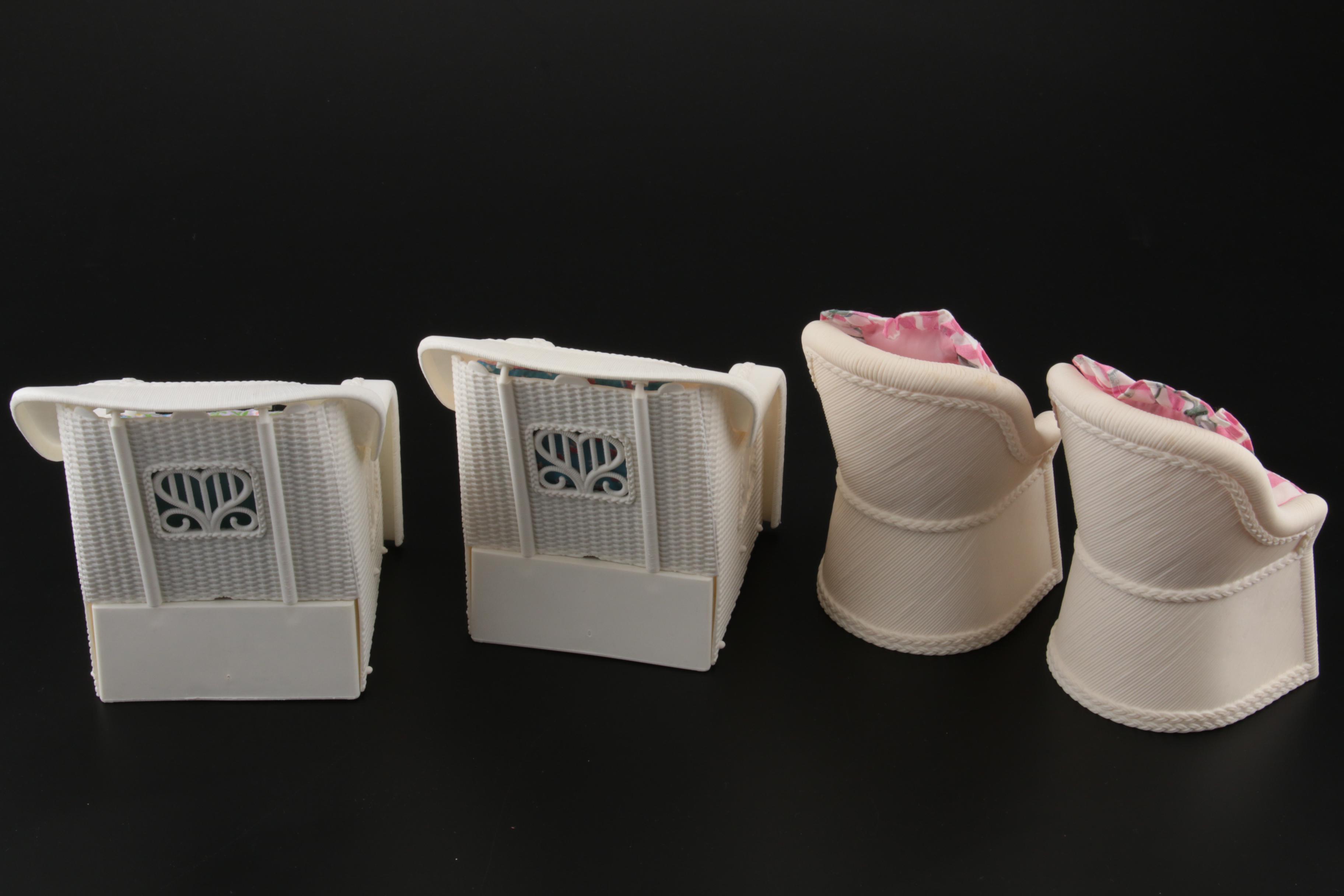 Mattel Doll Patio Furniture, 1980s-1990s