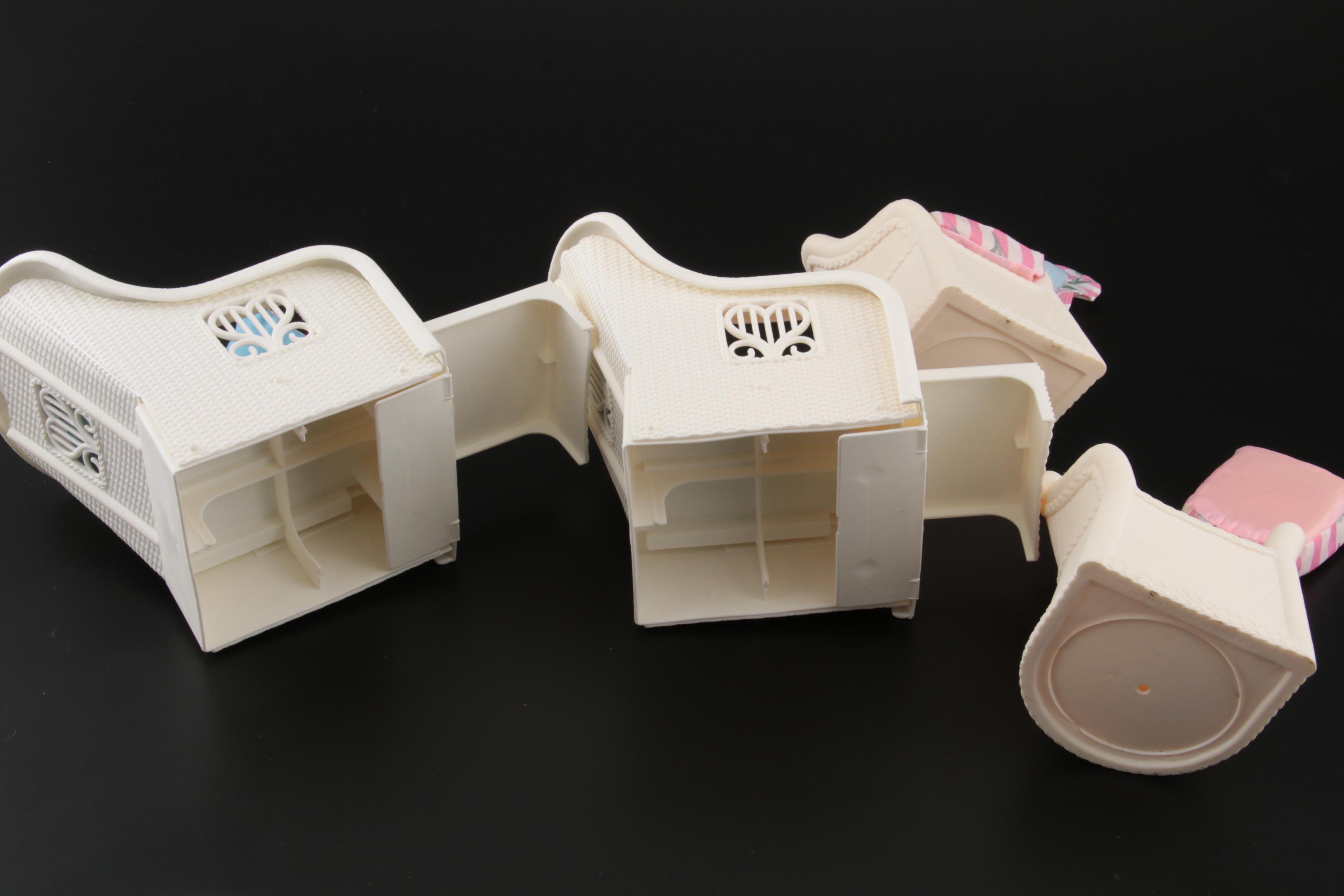 Mattel Doll Patio Furniture, 1980s-1990s
