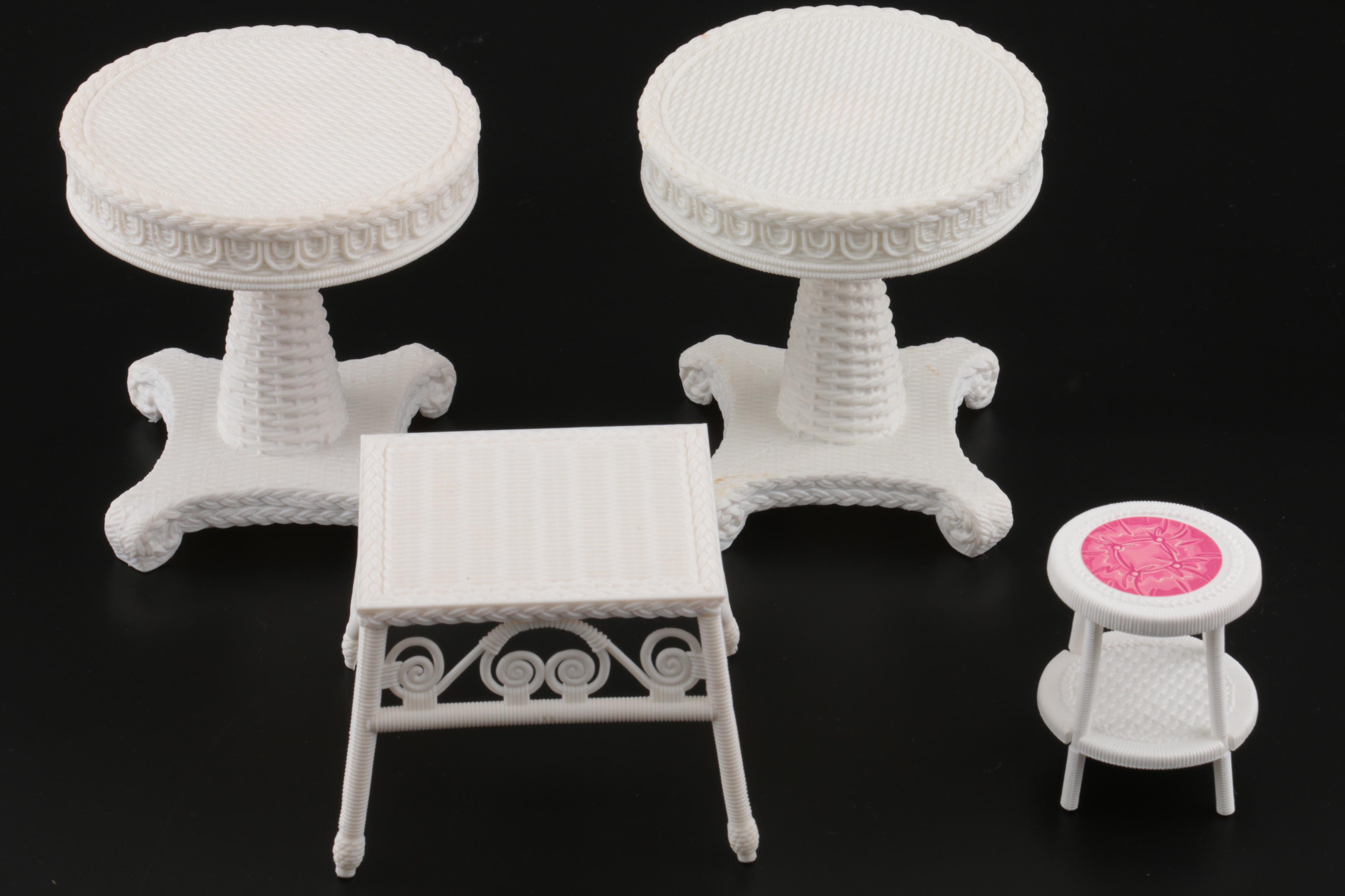 Mattel Doll Patio Furniture, 1980s-1990s