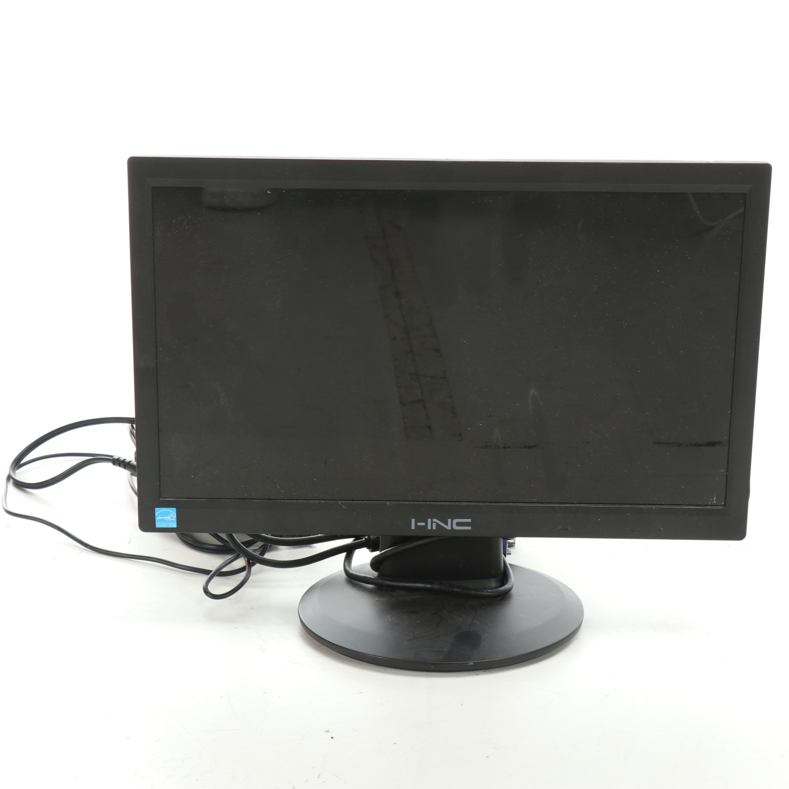 Insignia 28" LED TV with Other Monitors, Keyboard, and Mouse