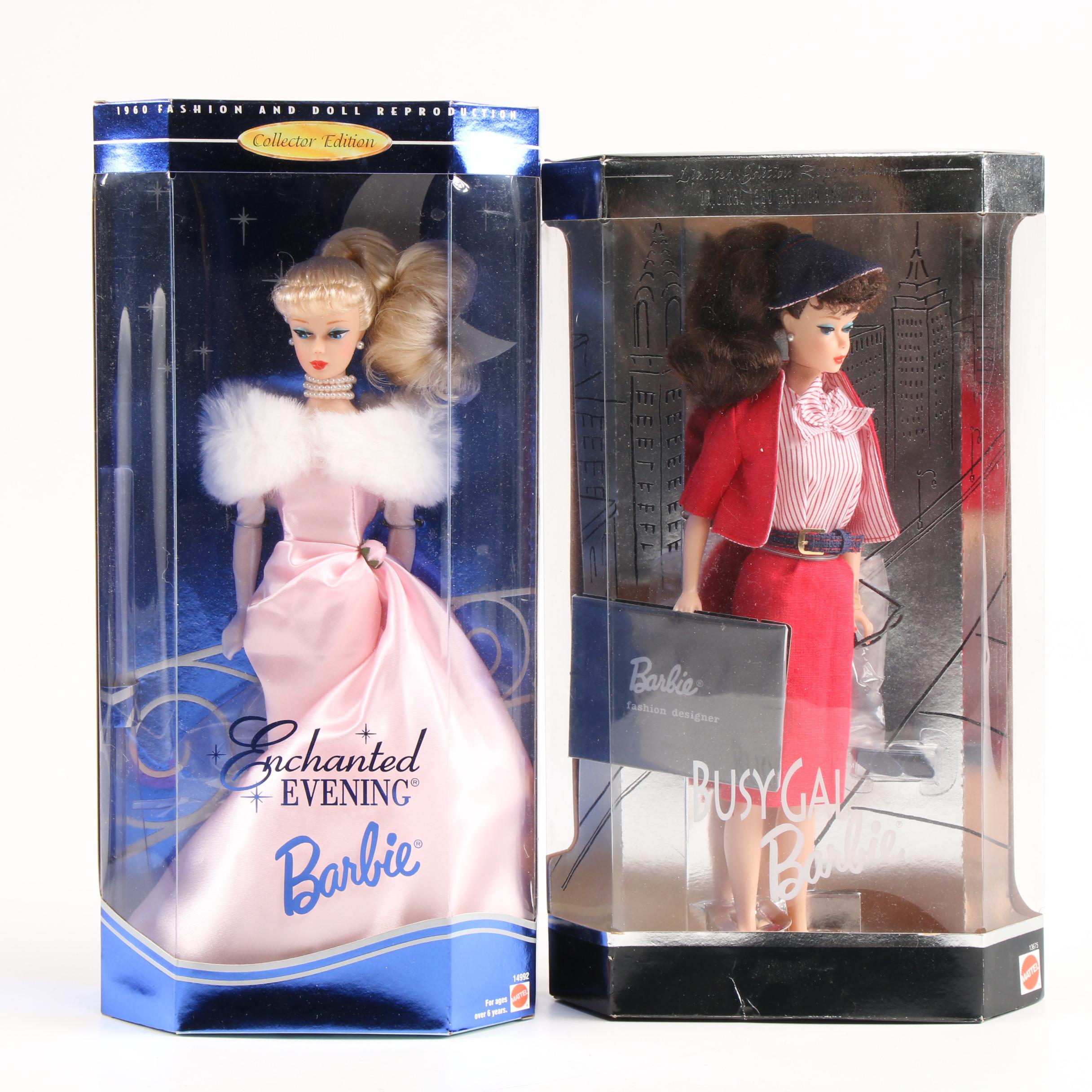 Barbie "Enchanted Evening" and Other Barbie Dolls