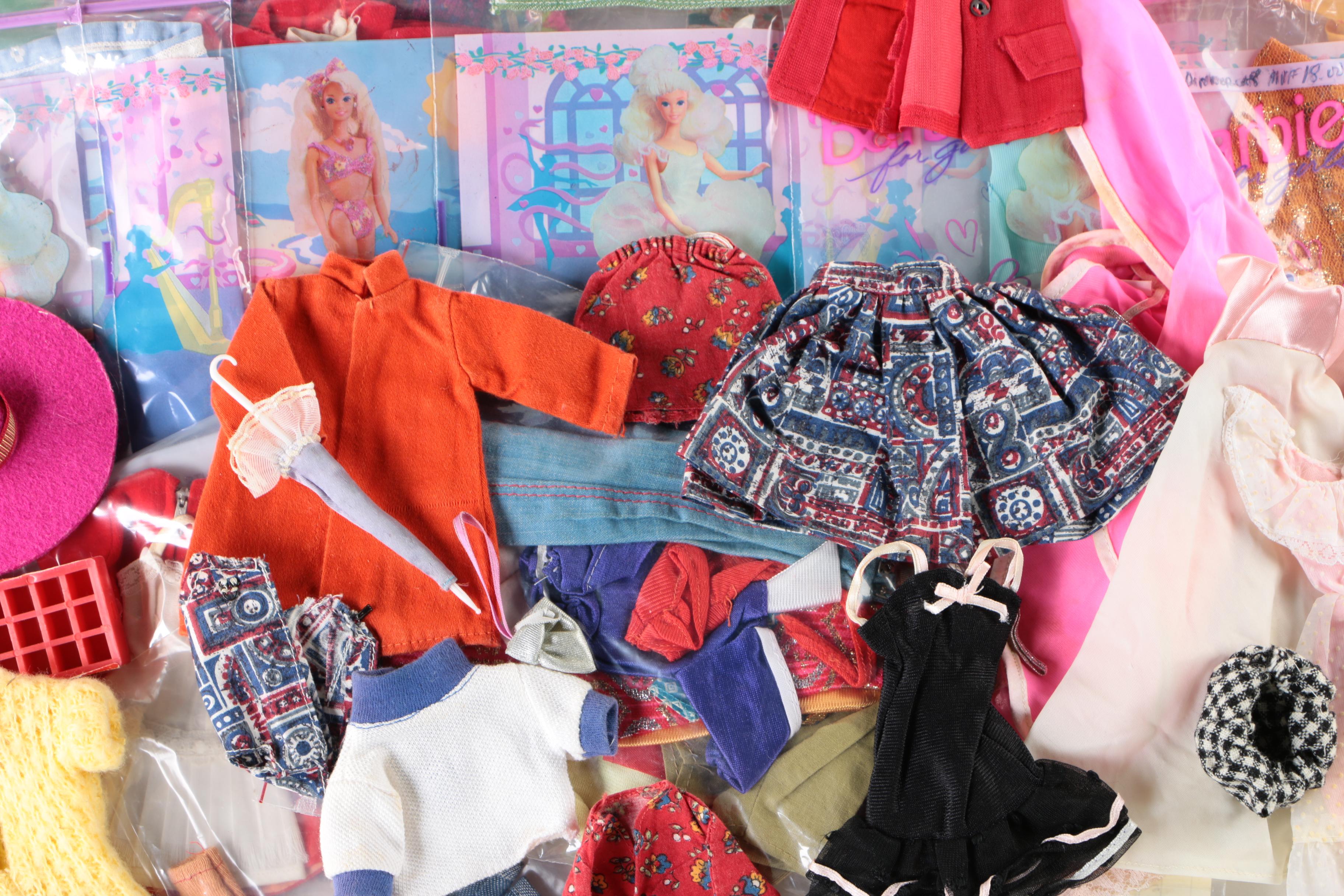 Barbie "Get-Ups 'N Go", "Fashion Classics" and Other Doll Clothes, circa 1972