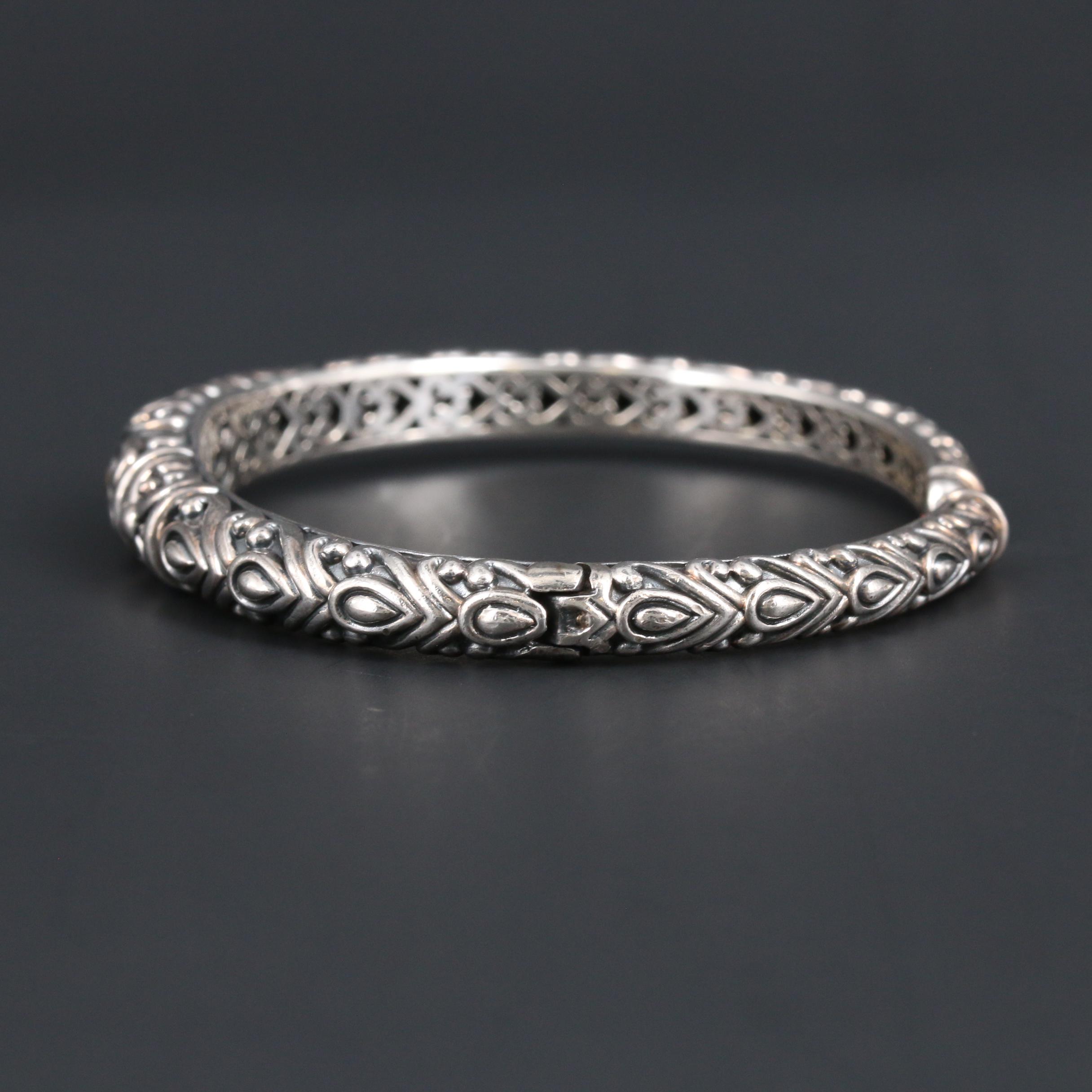 Angela Lindvall for John Hardy Sterling Silver Bracelet with 14K Gold Accents