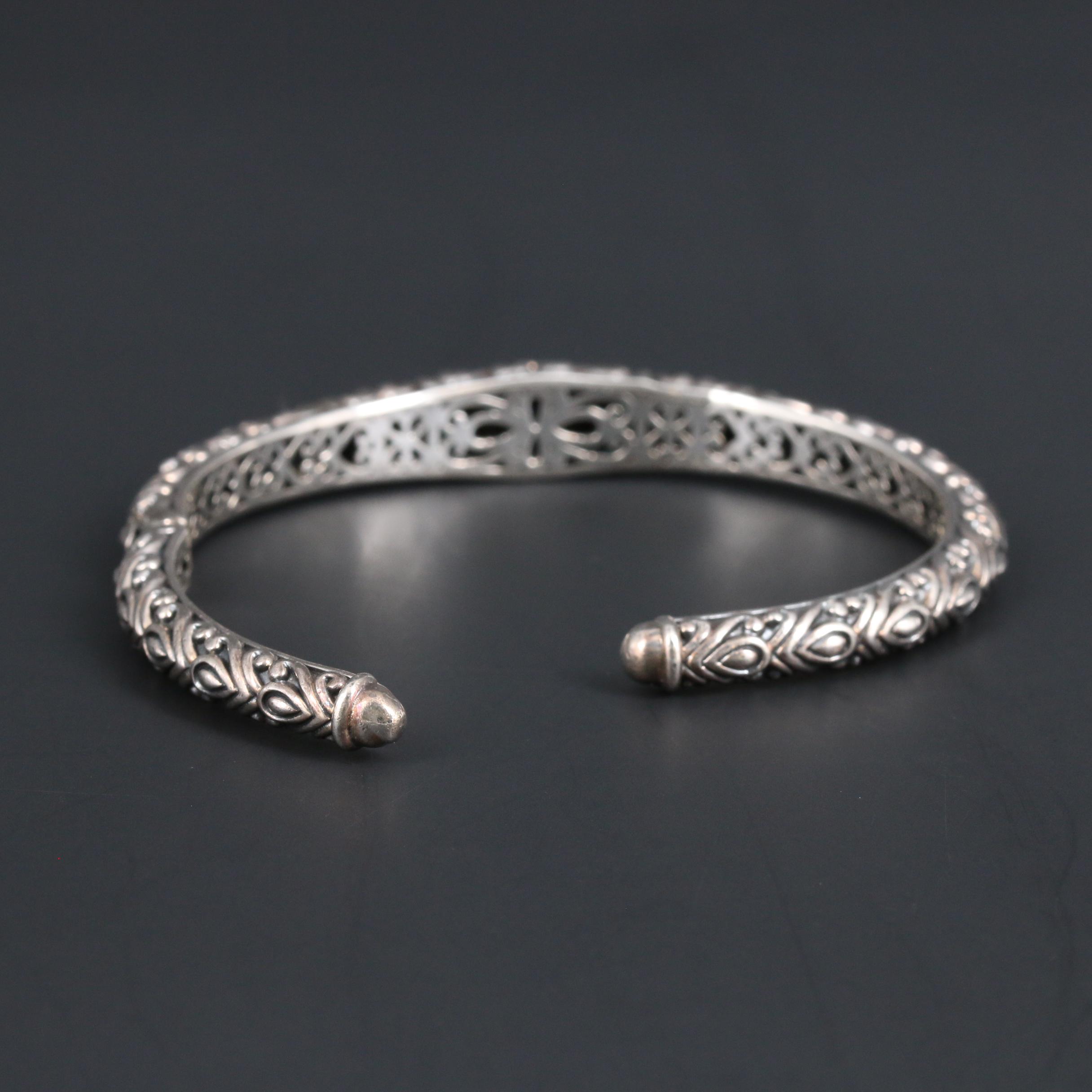 Angela Lindvall for John Hardy Sterling Silver Bracelet with 14K Gold Accents