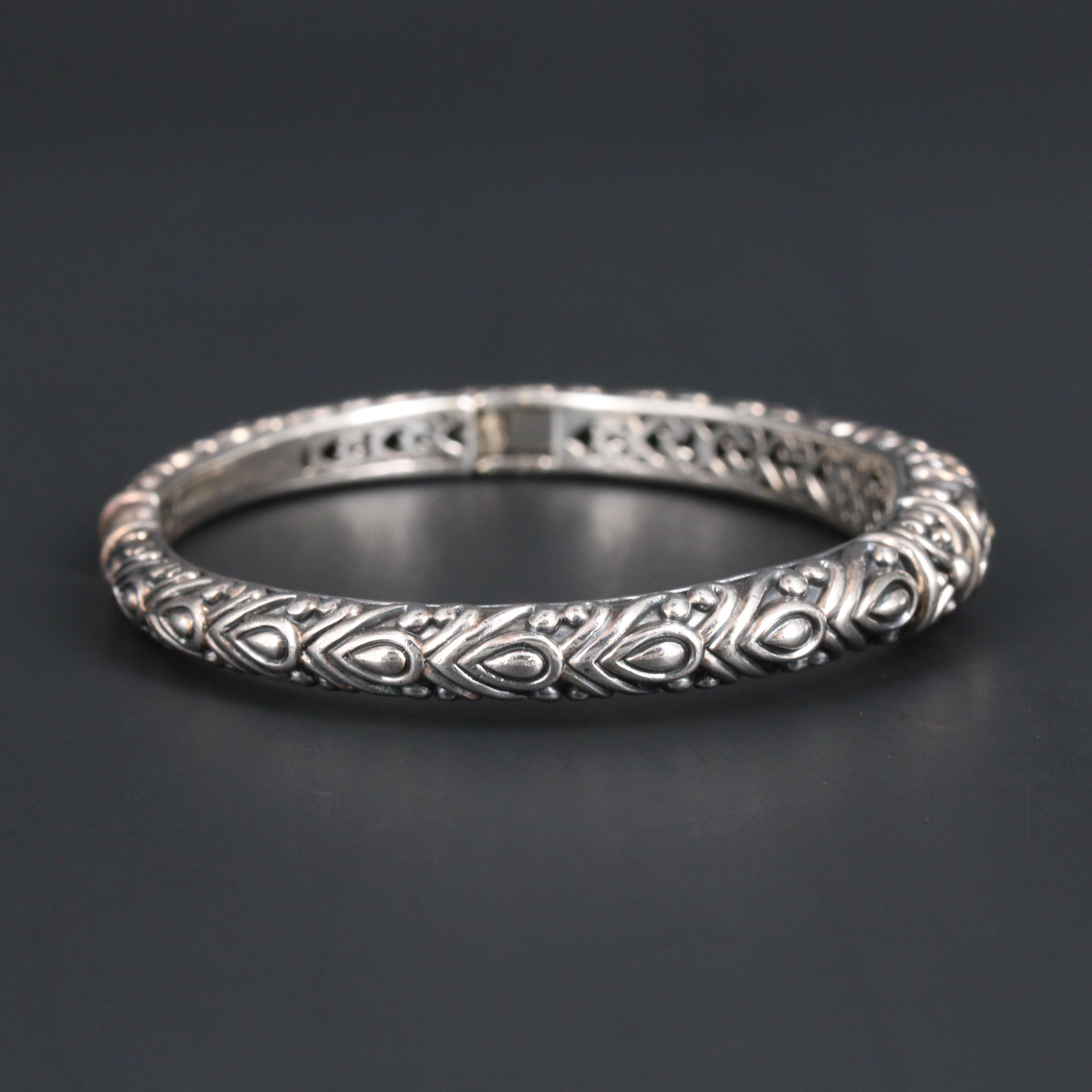 Angela Lindvall for John Hardy Sterling Silver Bracelet with 14K Gold Accents