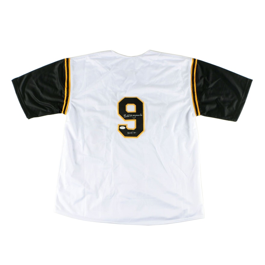 Bill Mazeroski Signed Pittsburgh Pirates Baseball Jersey, COA