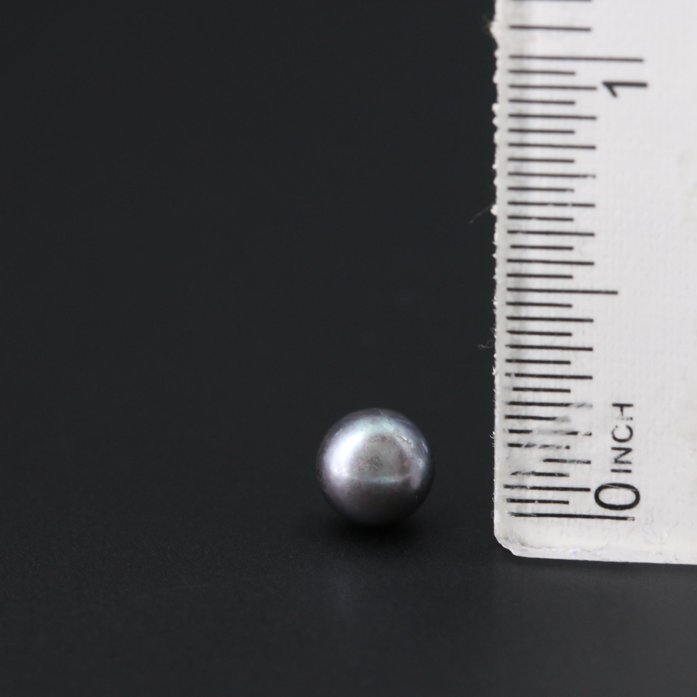 Cultured Pearl Necklace and Earrings Set With Sterling Silver Findings